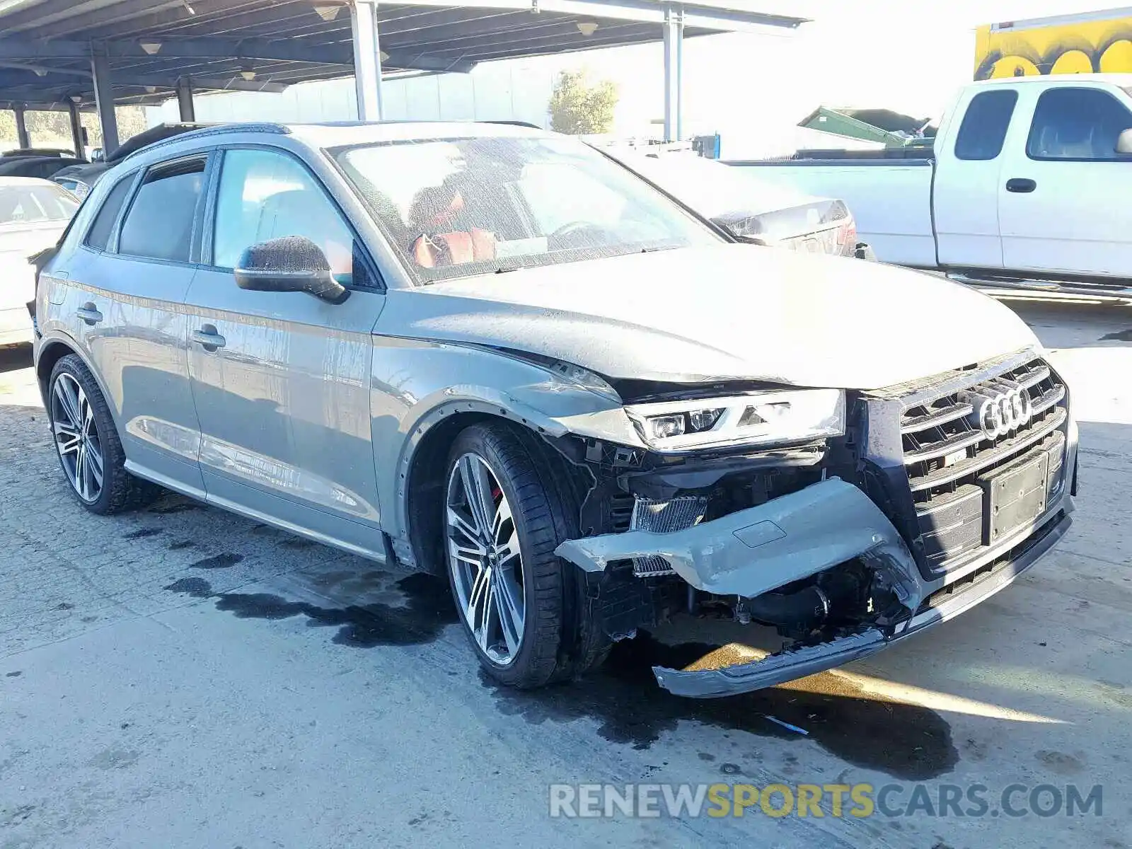 1 Photograph of a damaged car WA1B4AFY5K2077108 AUDI SQ5 2019