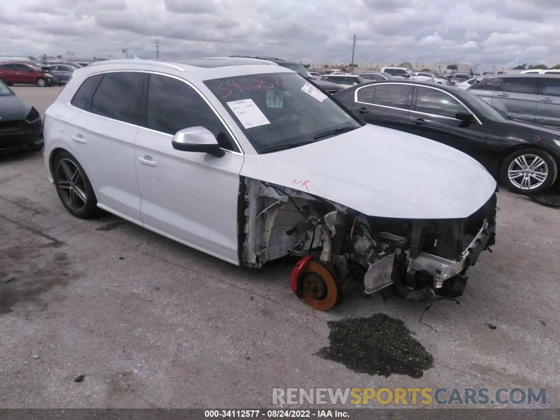 1 Photograph of a damaged car WA1B4AFY6K2020402 AUDI SQ5 2019