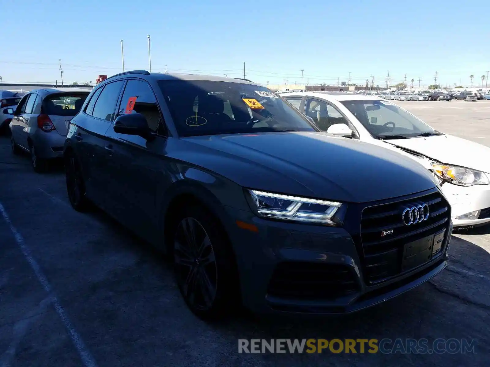 1 Photograph of a damaged car WA1B4AFY6K2041850 AUDI SQ5 2019