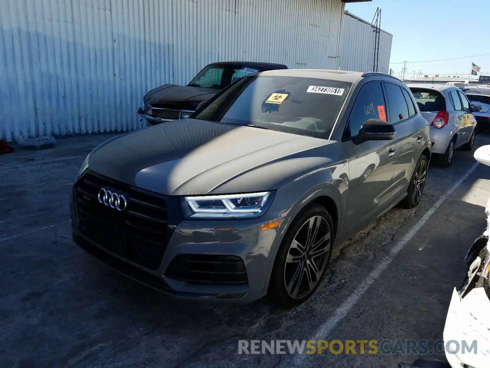 2 Photograph of a damaged car WA1B4AFY6K2041850 AUDI SQ5 2019