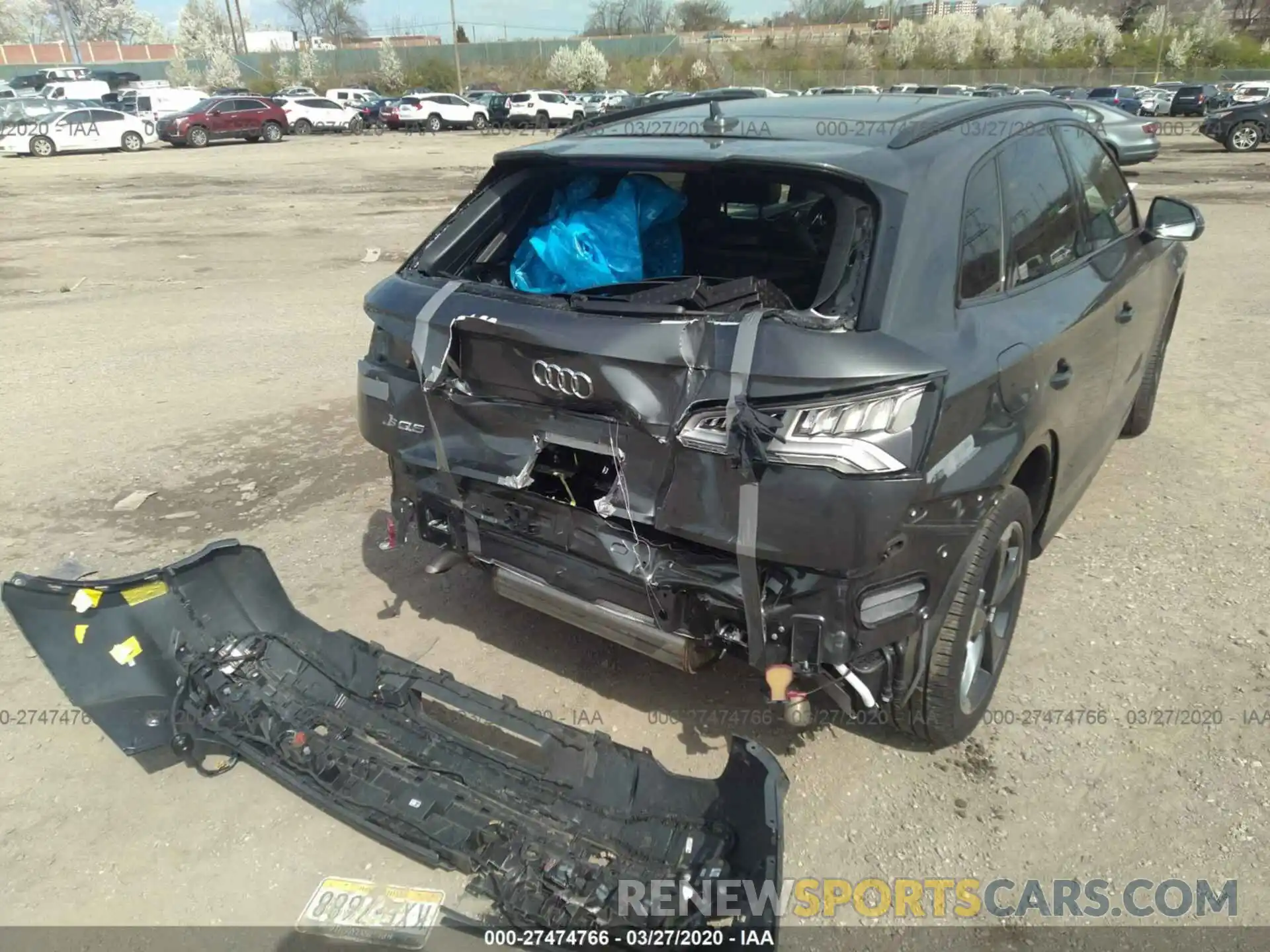 6 Photograph of a damaged car WA1B4AFY6K2075349 AUDI SQ5 2019