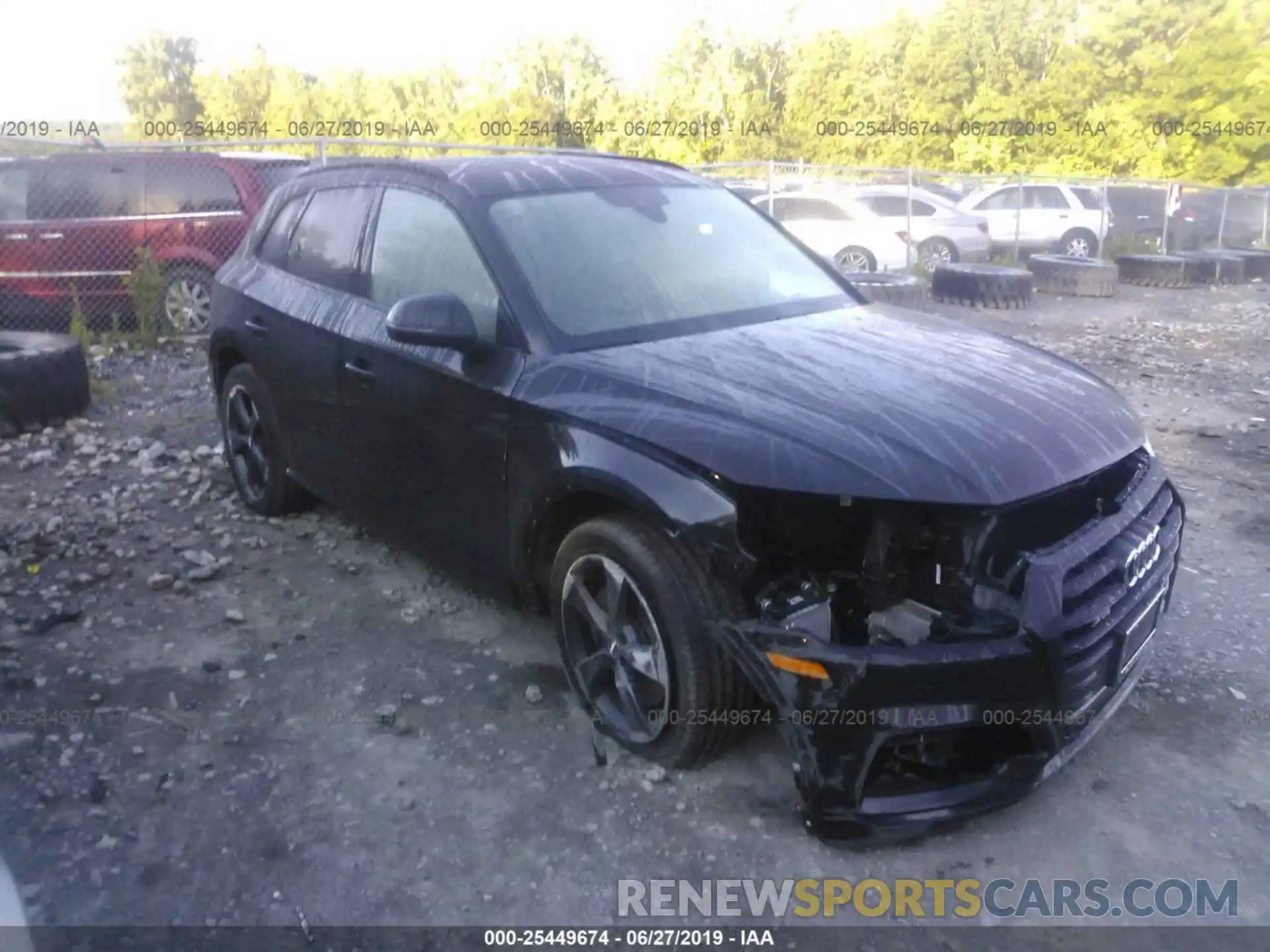 1 Photograph of a damaged car WA1B4AFY6K2091695 AUDI SQ5 2019