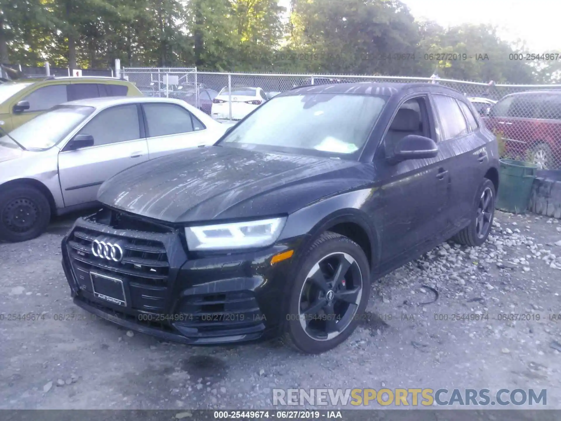 2 Фотография поврежденного автомобиля WA1B4AFY6K2091695 AUDI SQ5 2019