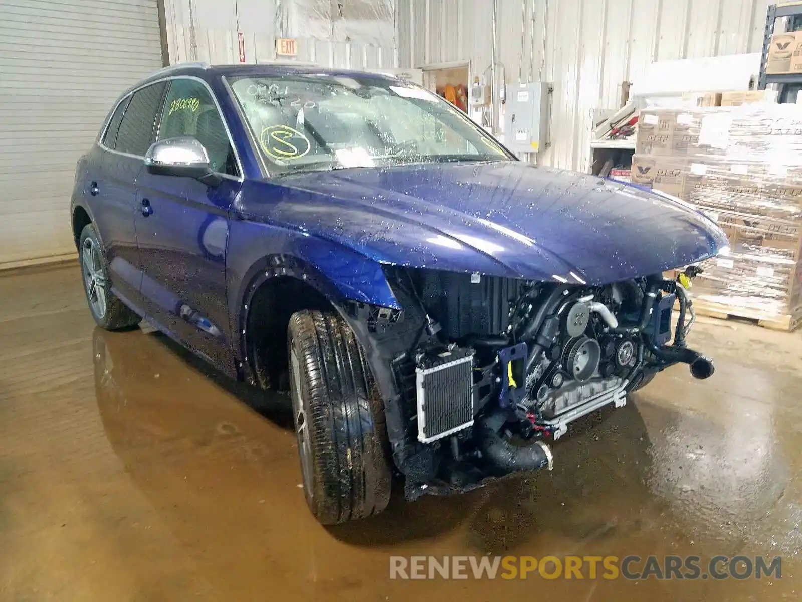 1 Photograph of a damaged car WA1B4AFY7K2023535 AUDI SQ5 2019