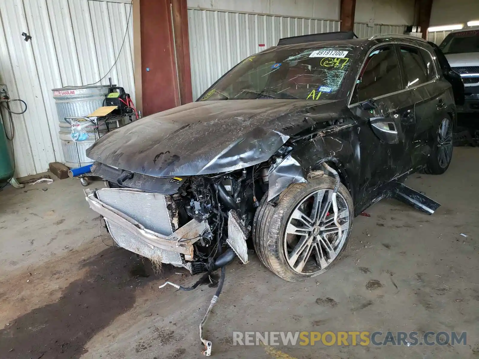 2 Photograph of a damaged car WA1B4AFY7K2076347 AUDI SQ5 2019