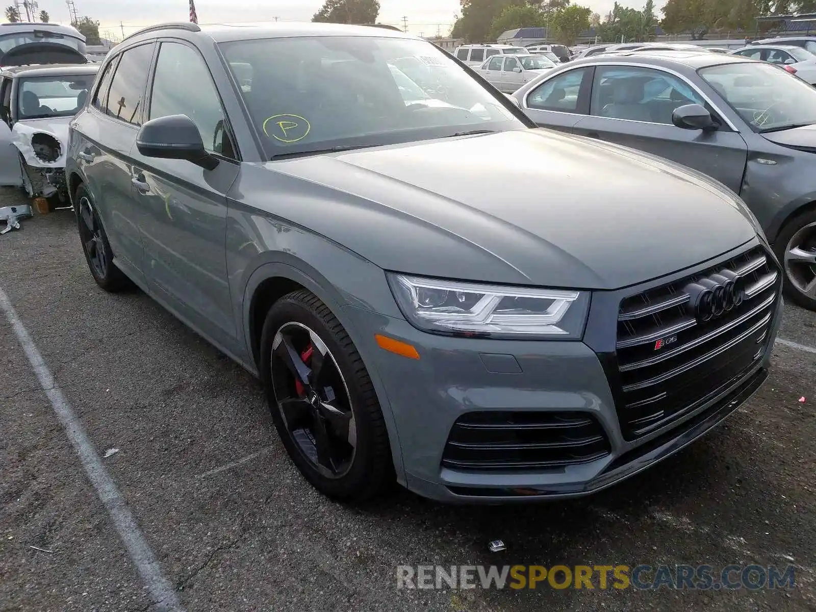 1 Photograph of a damaged car WA1B4AFY8K2012544 AUDI SQ5 2019