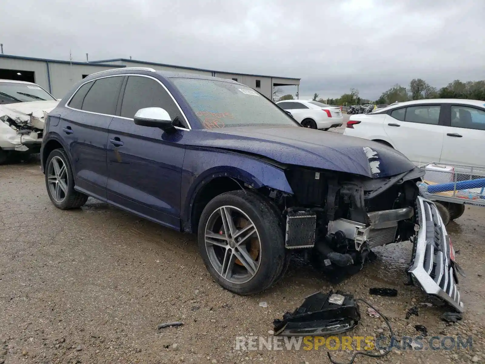 1 Photograph of a damaged car WA1B4AFY8K2039873 AUDI SQ5 2019