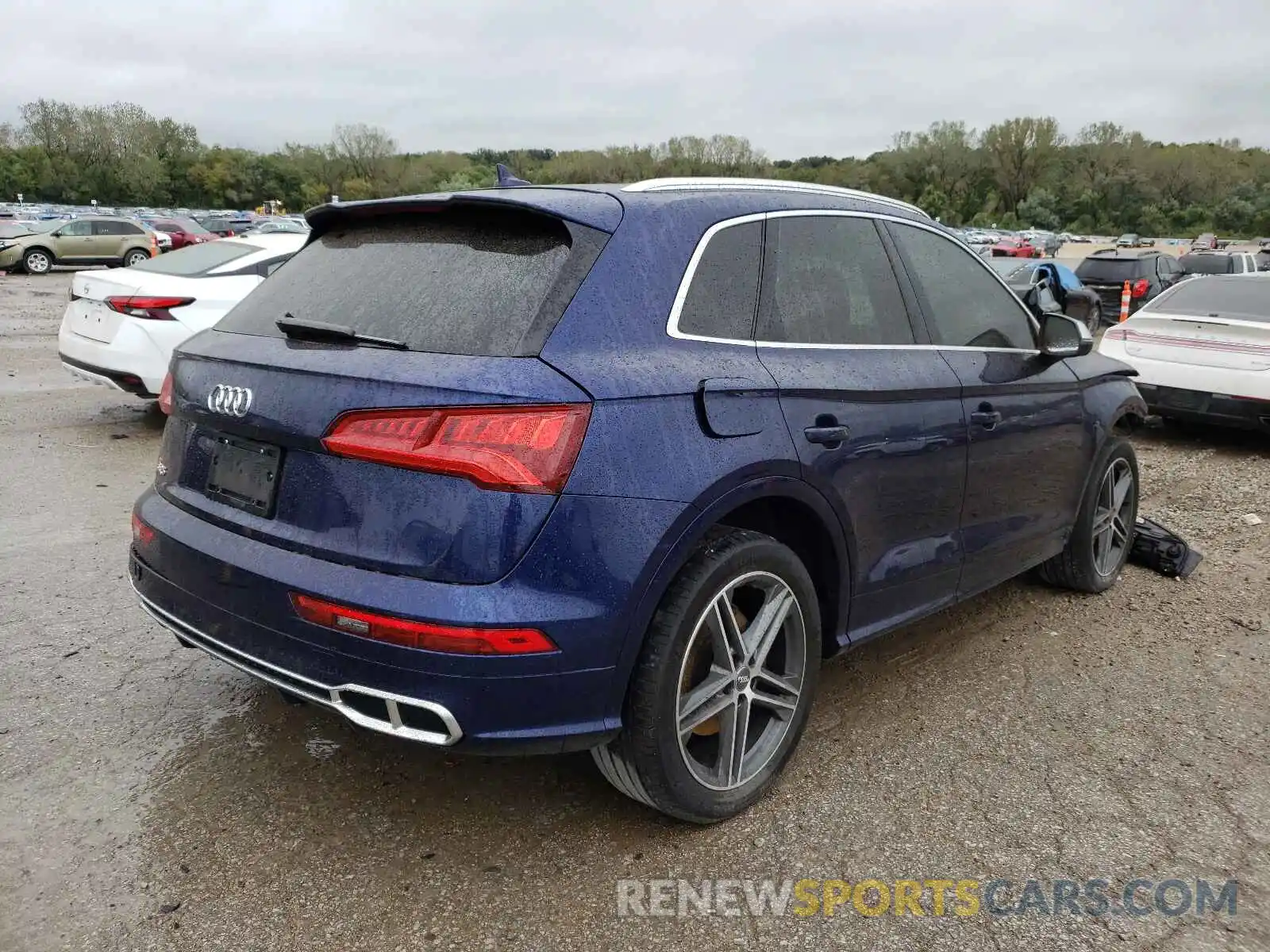 4 Фотография поврежденного автомобиля WA1B4AFY8K2039873 AUDI SQ5 2019