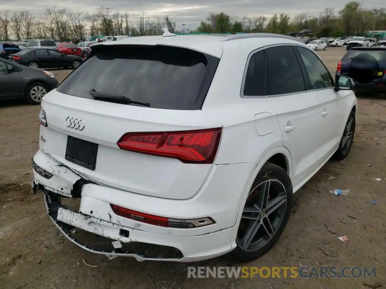 4 Фотография поврежденного автомобиля WA1B4AFY8K2079516 AUDI SQ5 2019