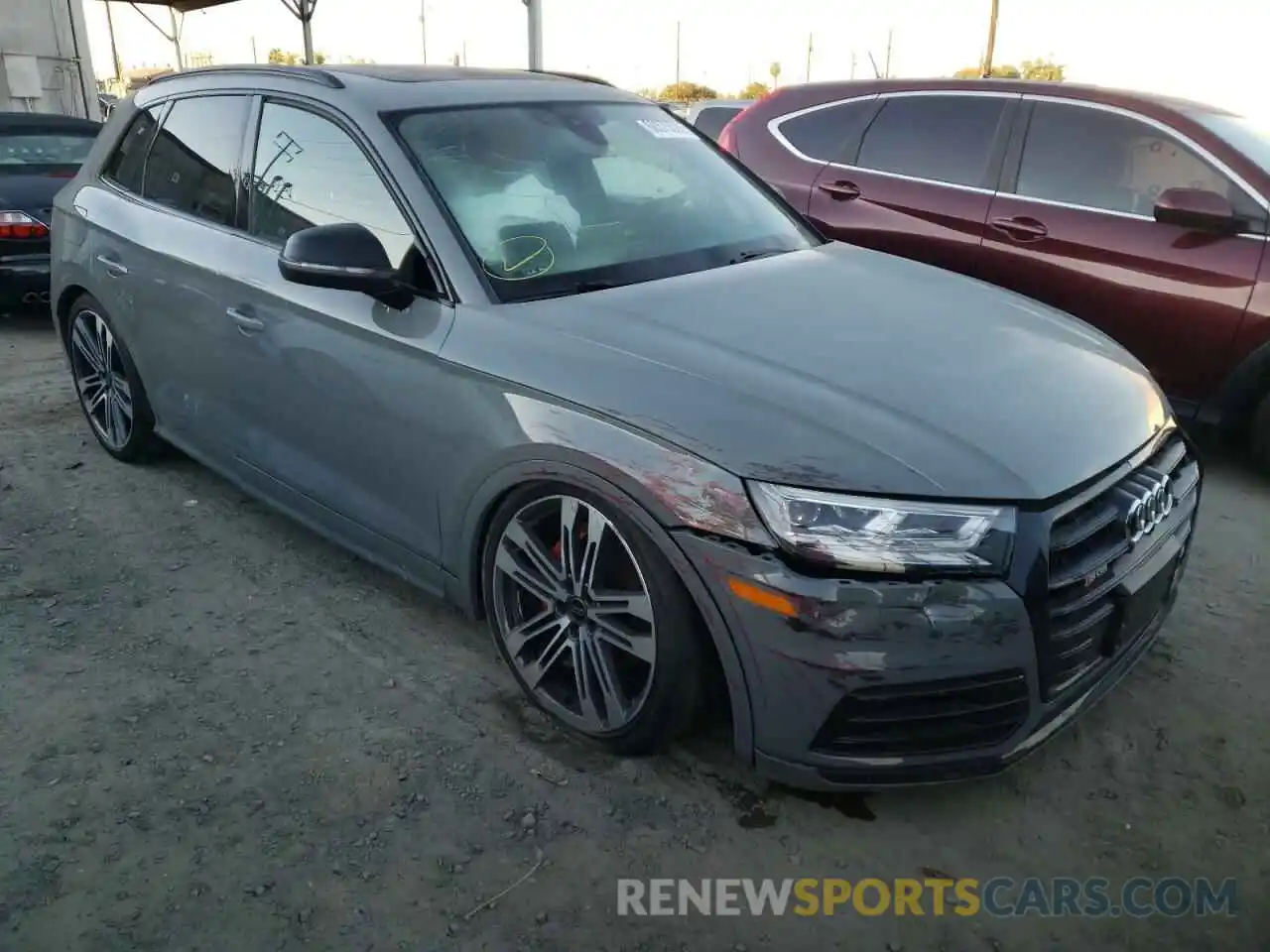 1 Photograph of a damaged car WA1B4AFY8K2104589 AUDI SQ5 2019