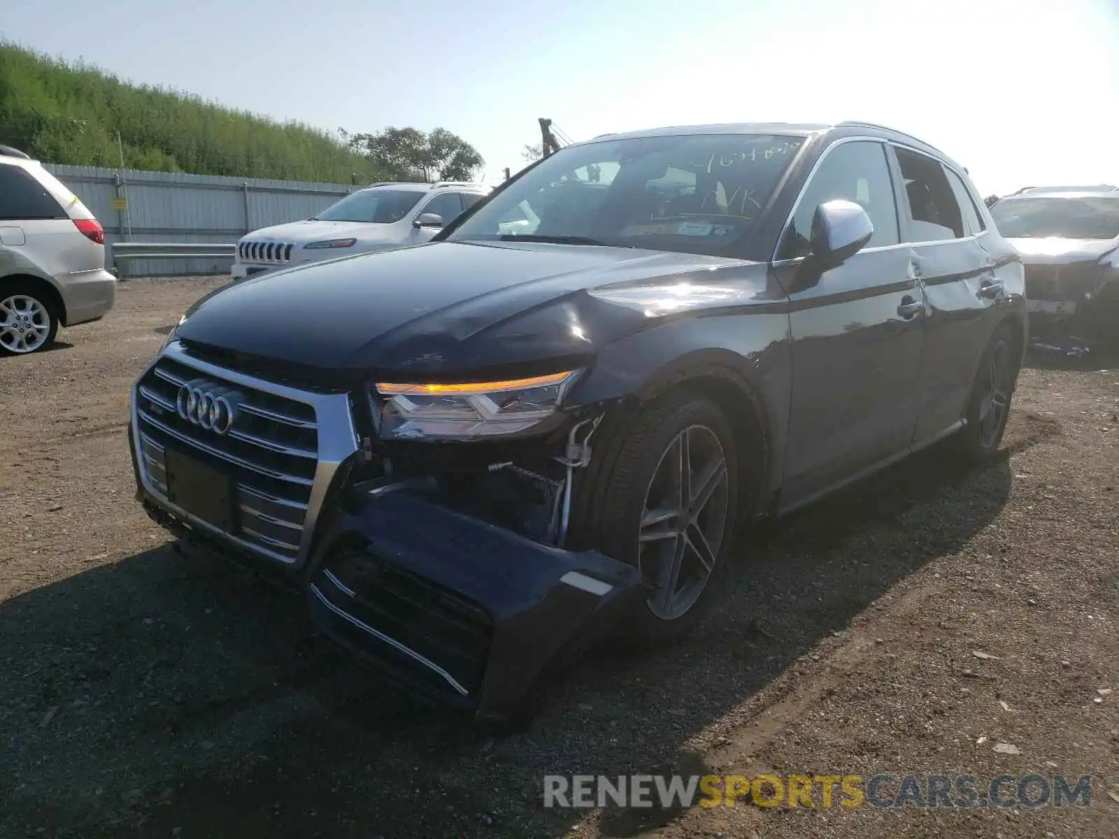 2 Photograph of a damaged car WA1B4AFY9K2006283 AUDI SQ5 2019