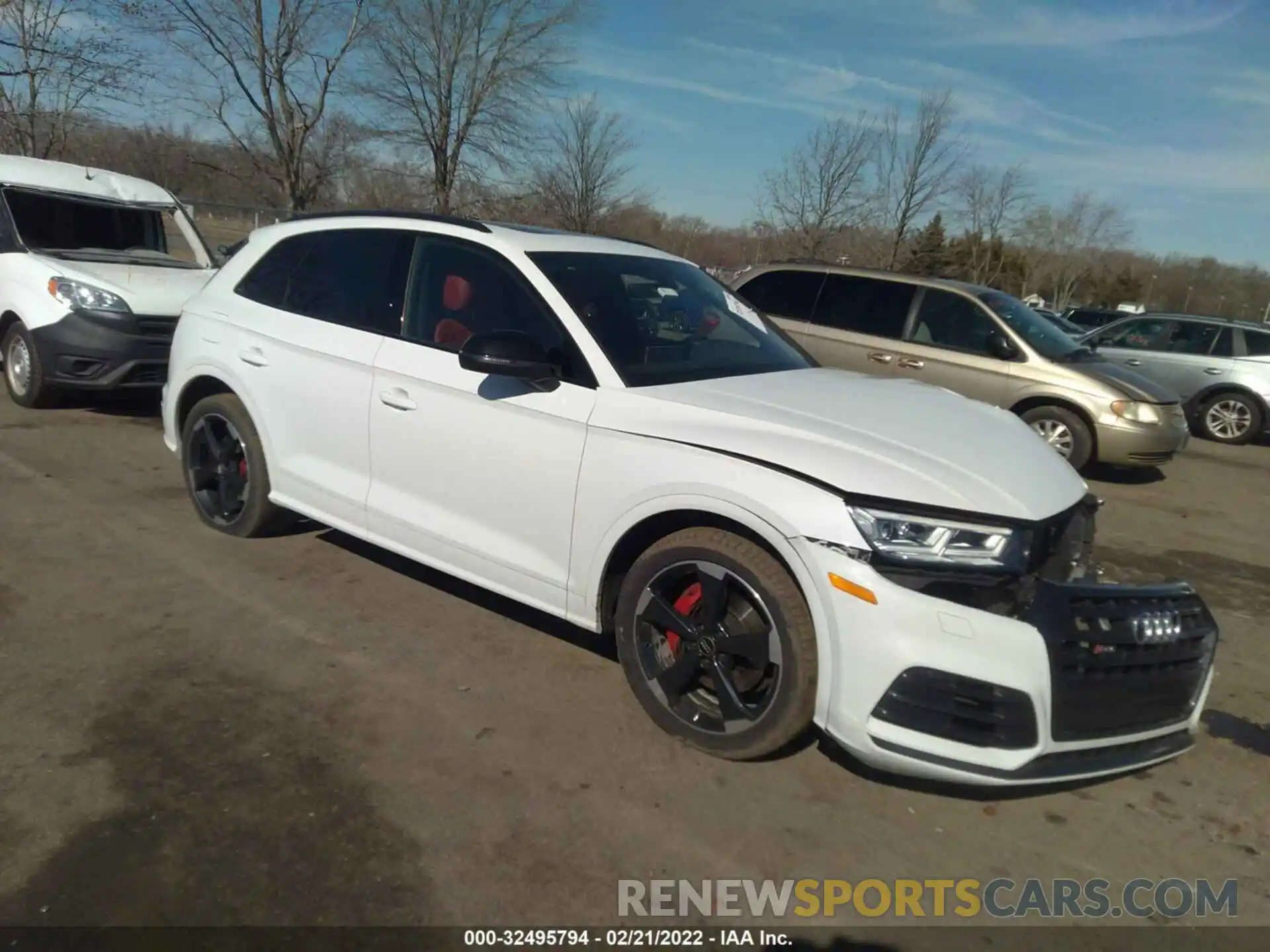 1 Photograph of a damaged car WA1B4AFY9K2041518 AUDI SQ5 2019