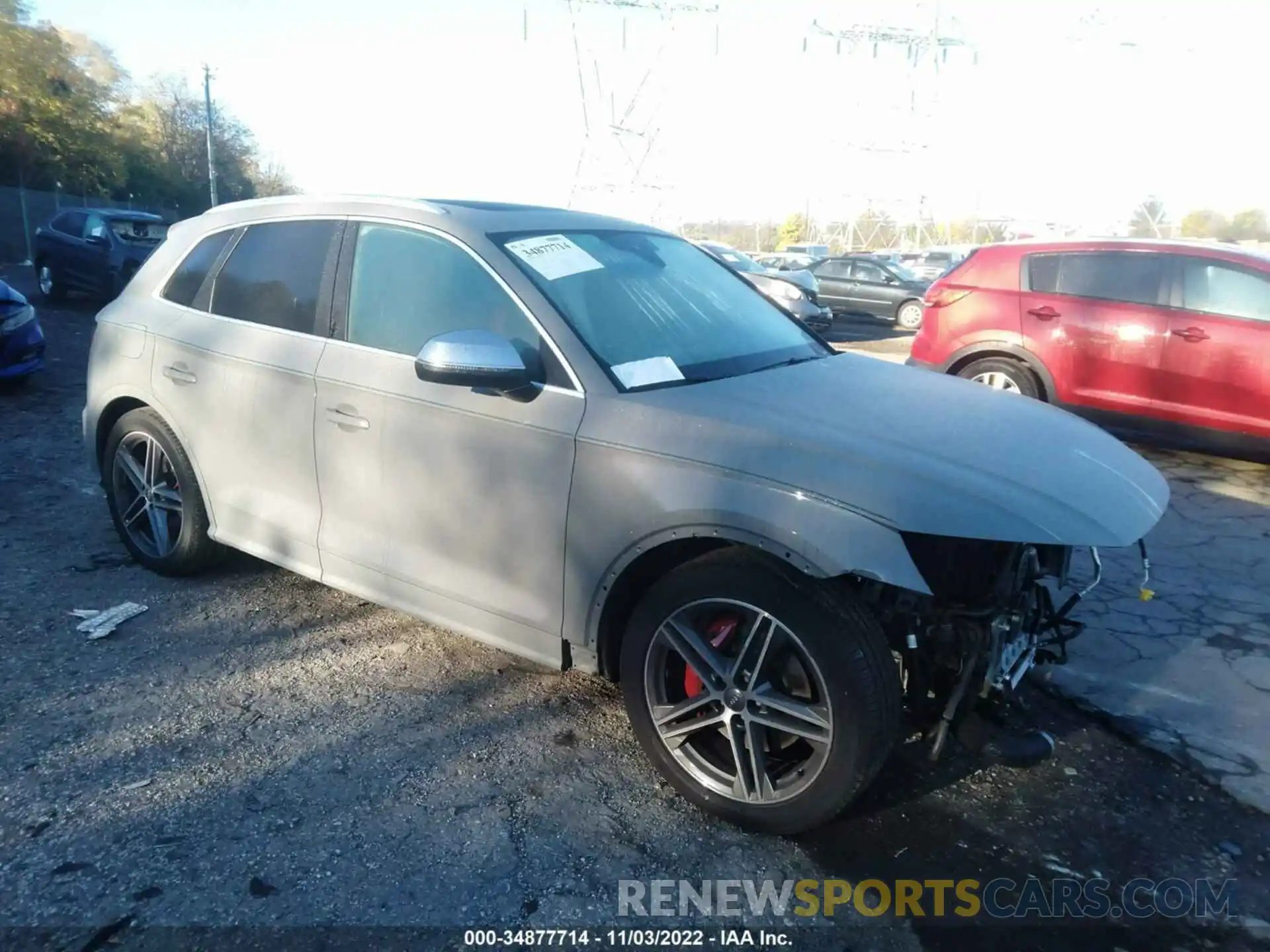 1 Photograph of a damaged car WA1B4AFYXK2003277 AUDI SQ5 2019