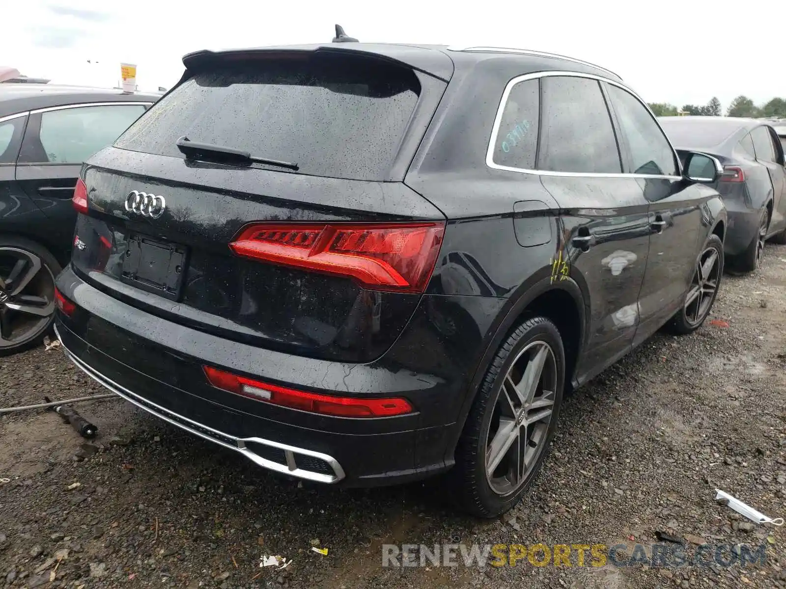 4 Фотография поврежденного автомобиля WA1B4AFYXK2039910 AUDI SQ5 2019