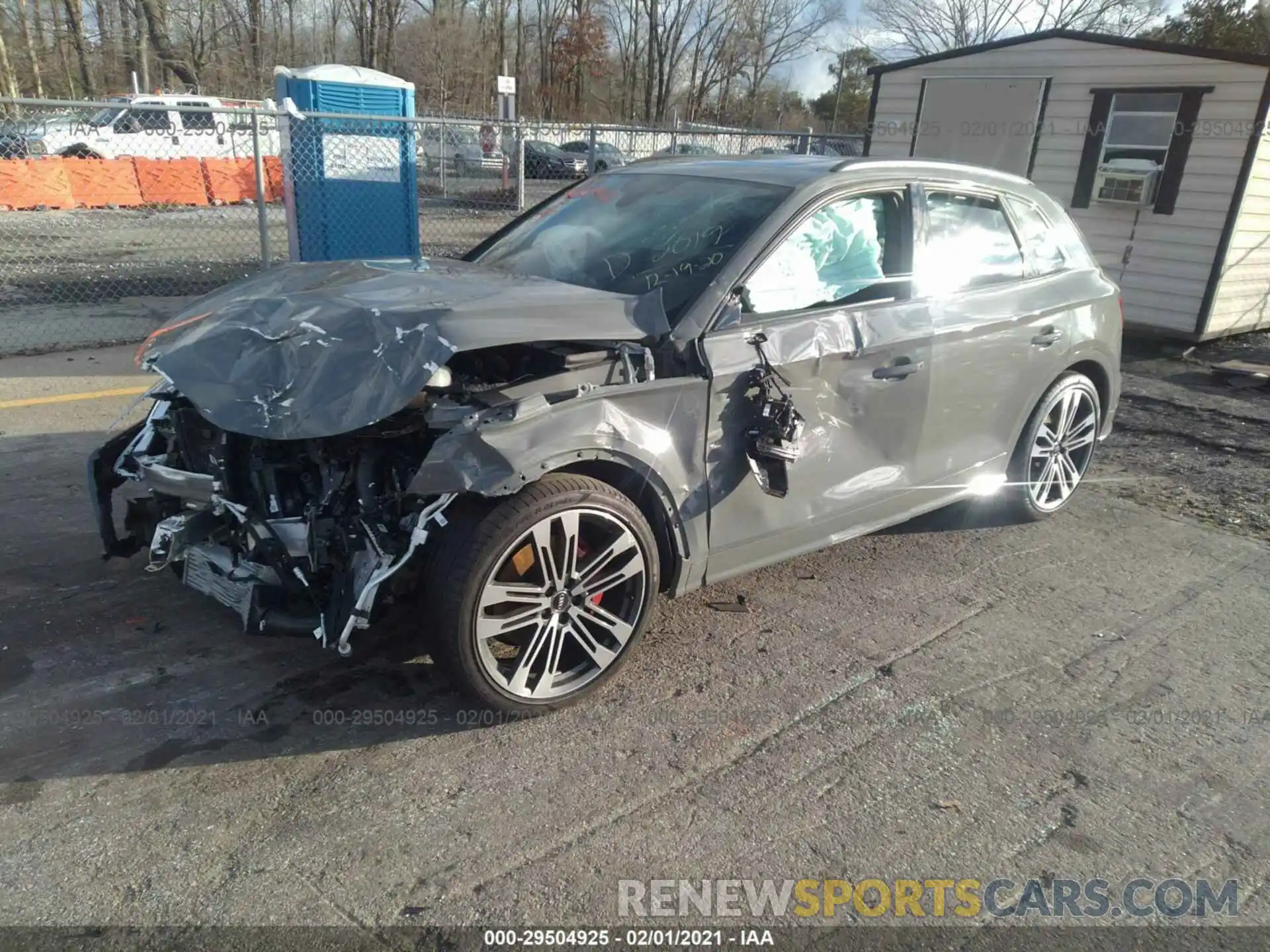 2 Photograph of a damaged car WA1B4BFYXK2112019 AUDI SQ5 2019