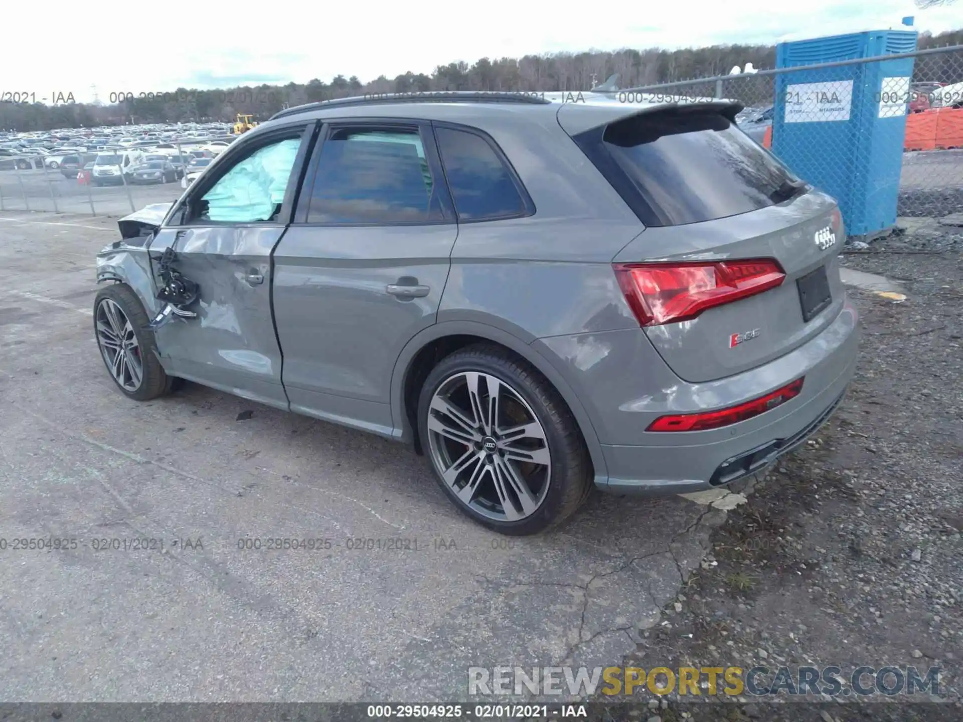 3 Фотография поврежденного автомобиля WA1B4BFYXK2112019 AUDI SQ5 2019