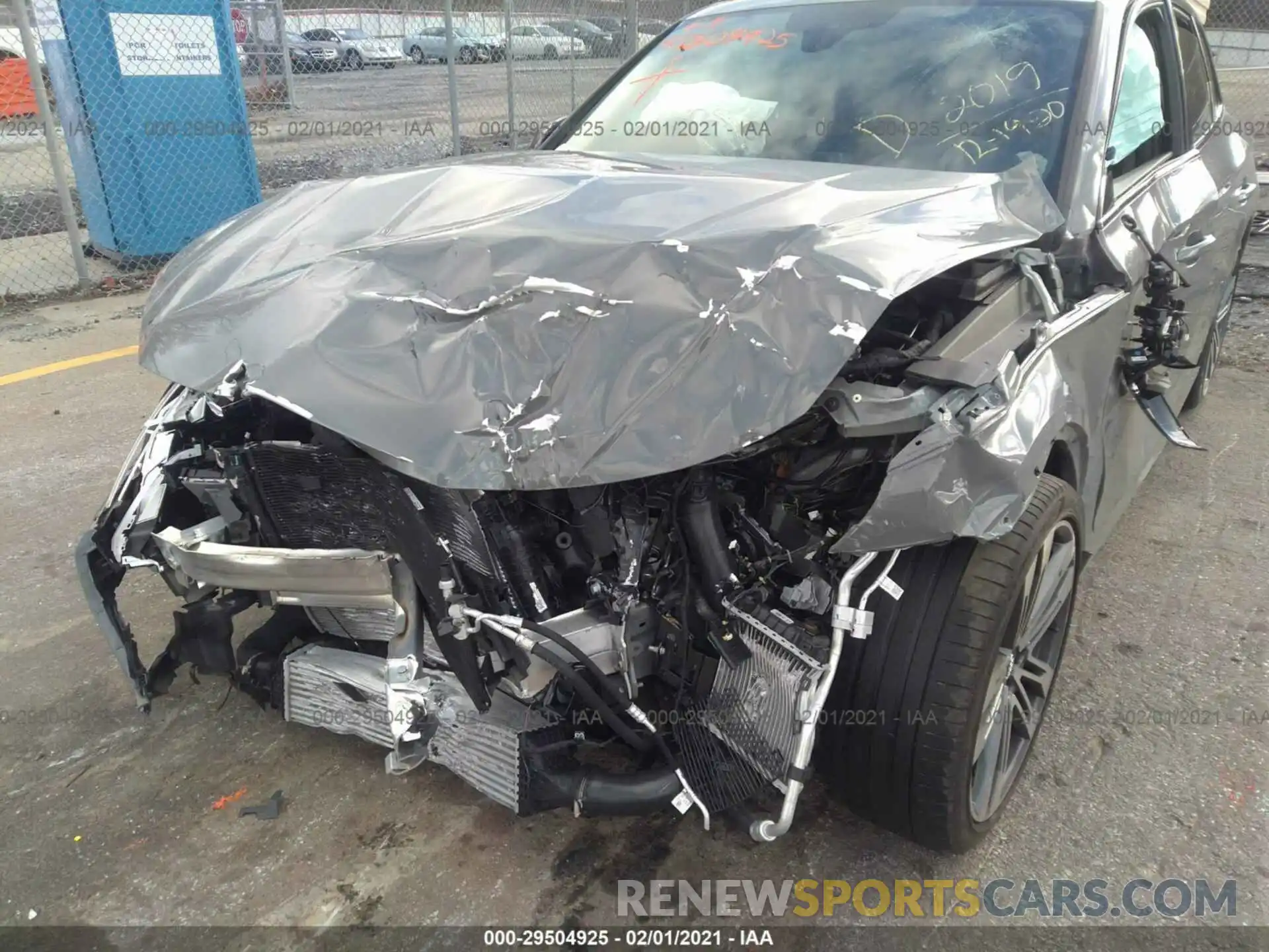 6 Photograph of a damaged car WA1B4BFYXK2112019 AUDI SQ5 2019