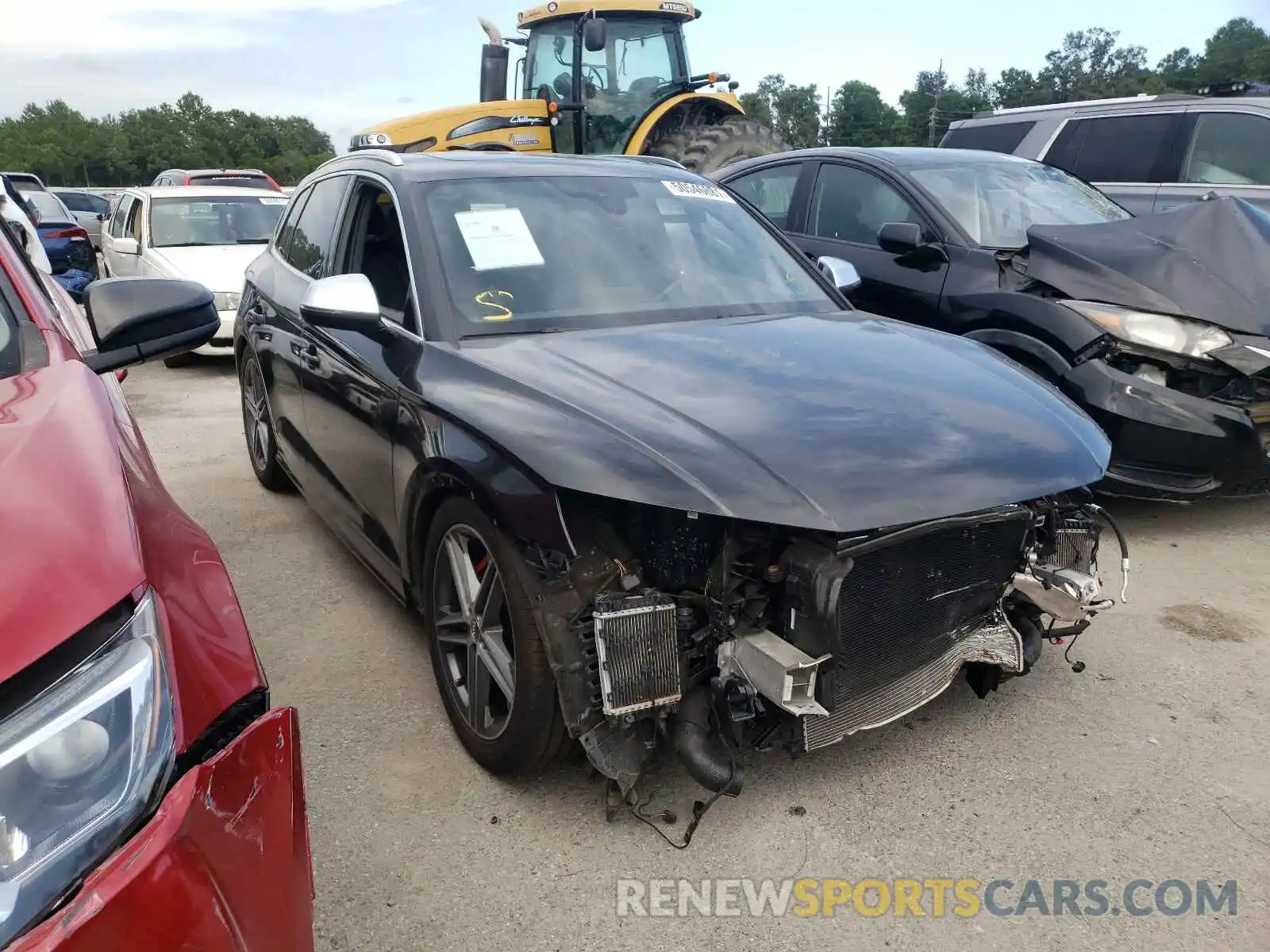 1 Photograph of a damaged car WA1C4AFY0K2001641 AUDI SQ5 2019