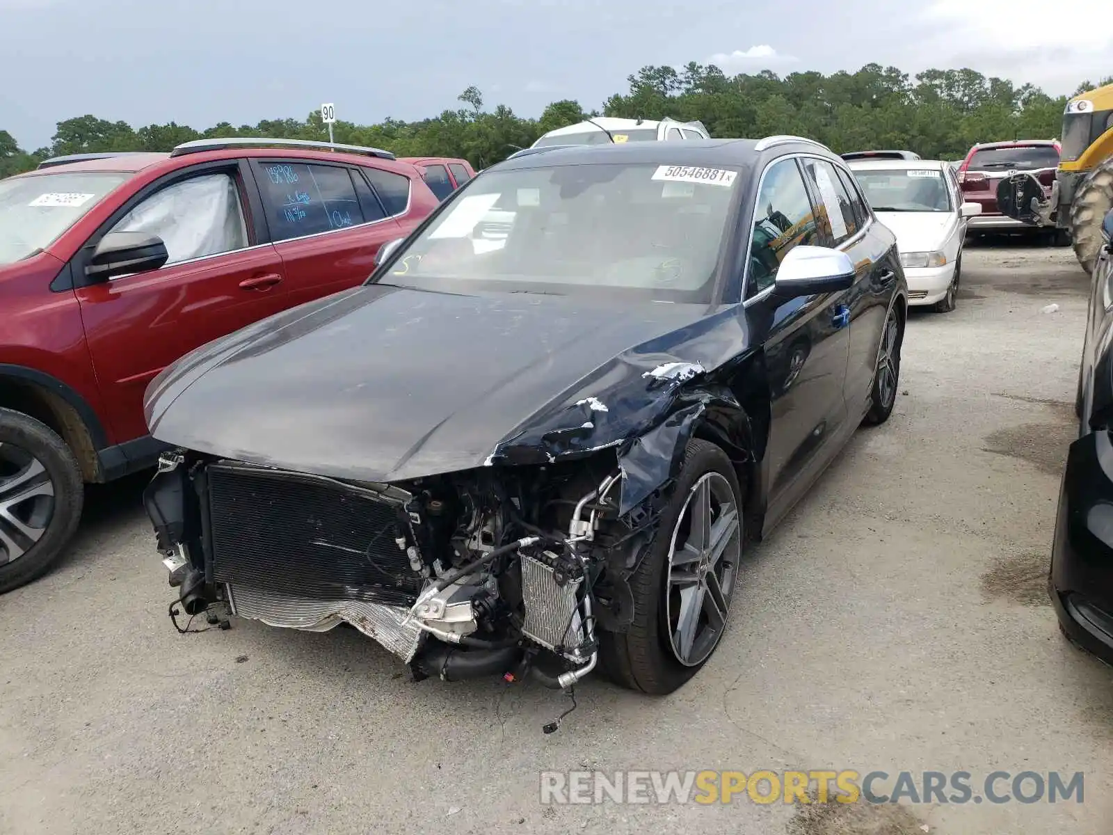 2 Photograph of a damaged car WA1C4AFY0K2001641 AUDI SQ5 2019