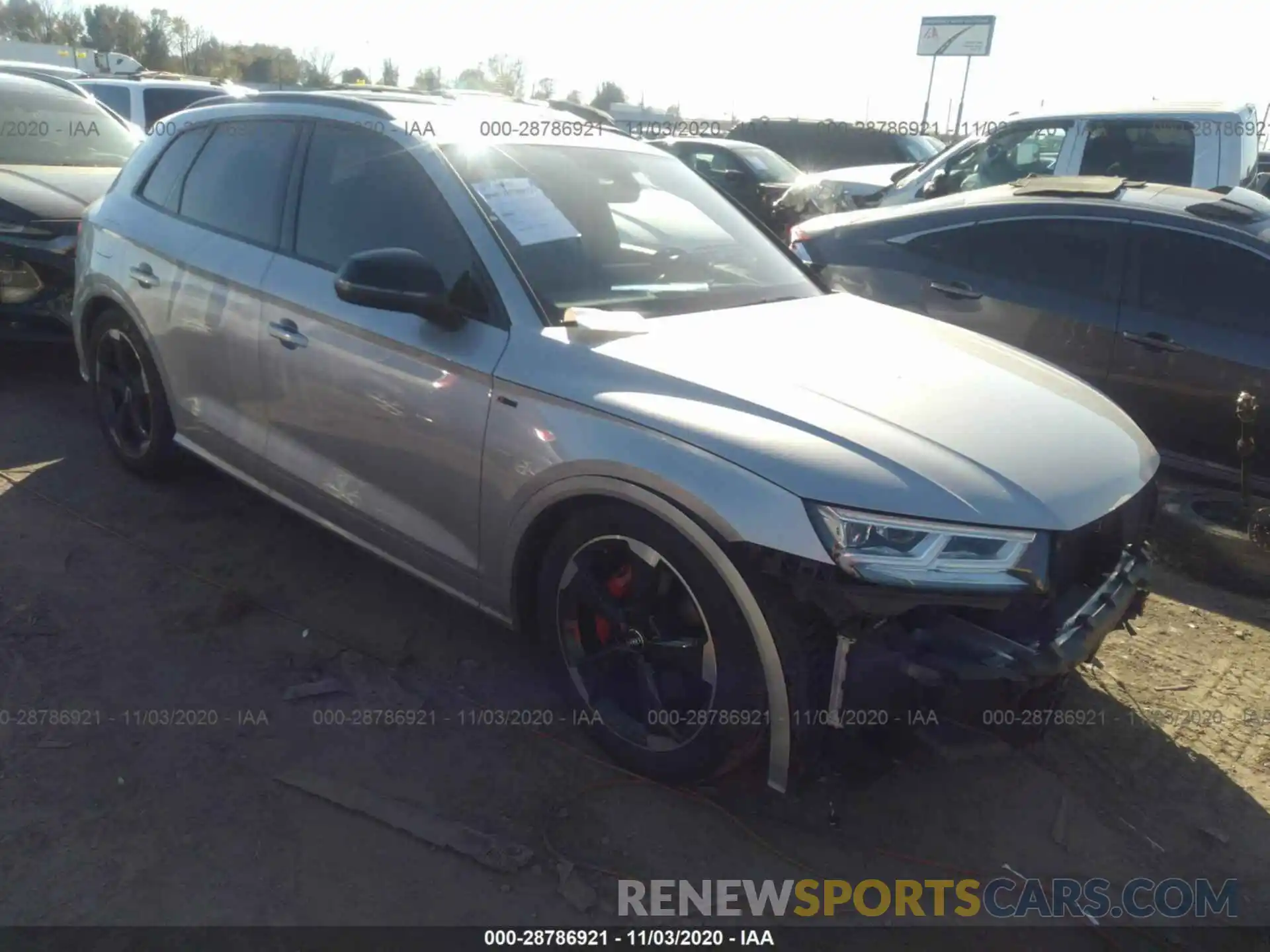 1 Photograph of a damaged car WA1C4AFY0K2086996 AUDI SQ5 2019