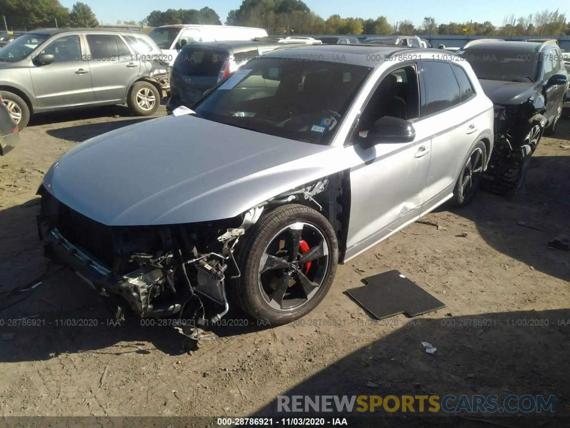 2 Photograph of a damaged car WA1C4AFY0K2086996 AUDI SQ5 2019