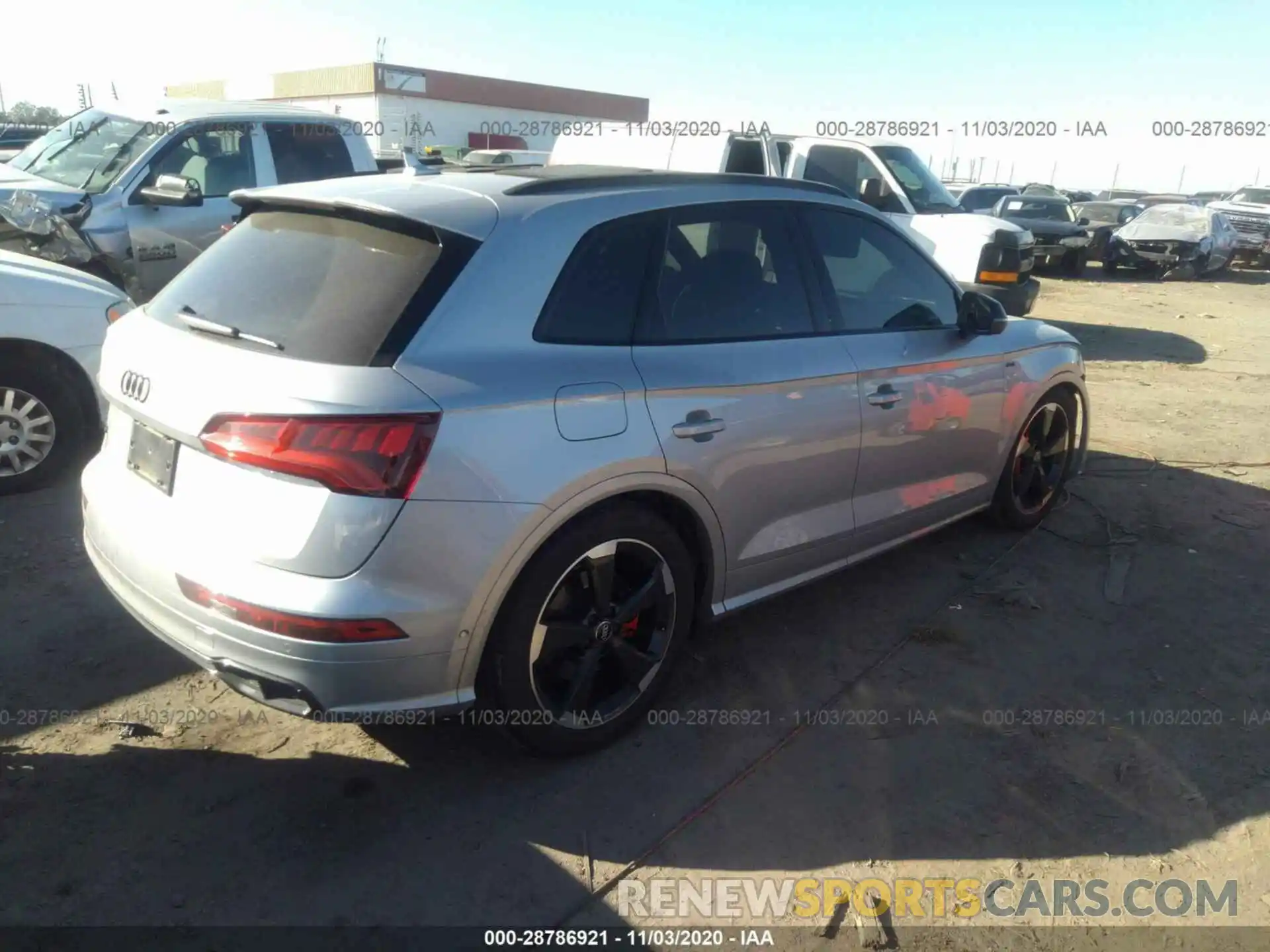 4 Фотография поврежденного автомобиля WA1C4AFY0K2086996 AUDI SQ5 2019