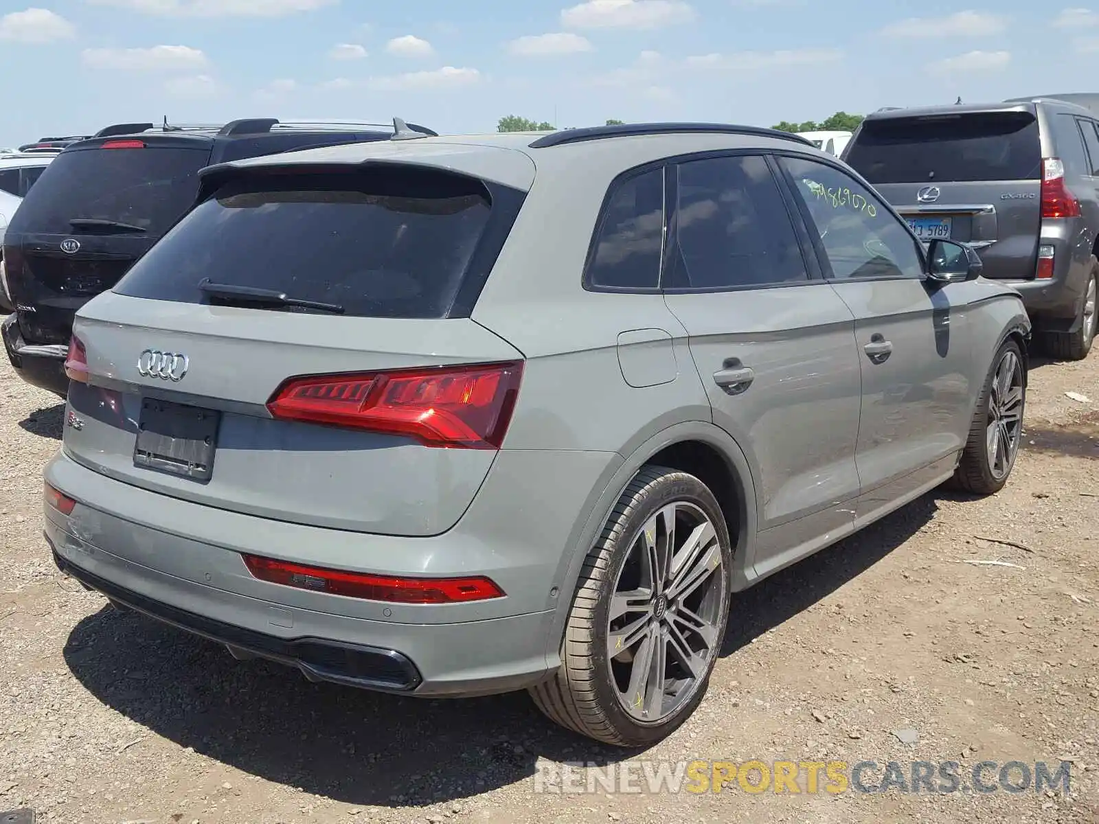 4 Фотография поврежденного автомобиля WA1C4AFY0K2095827 AUDI SQ5 2019