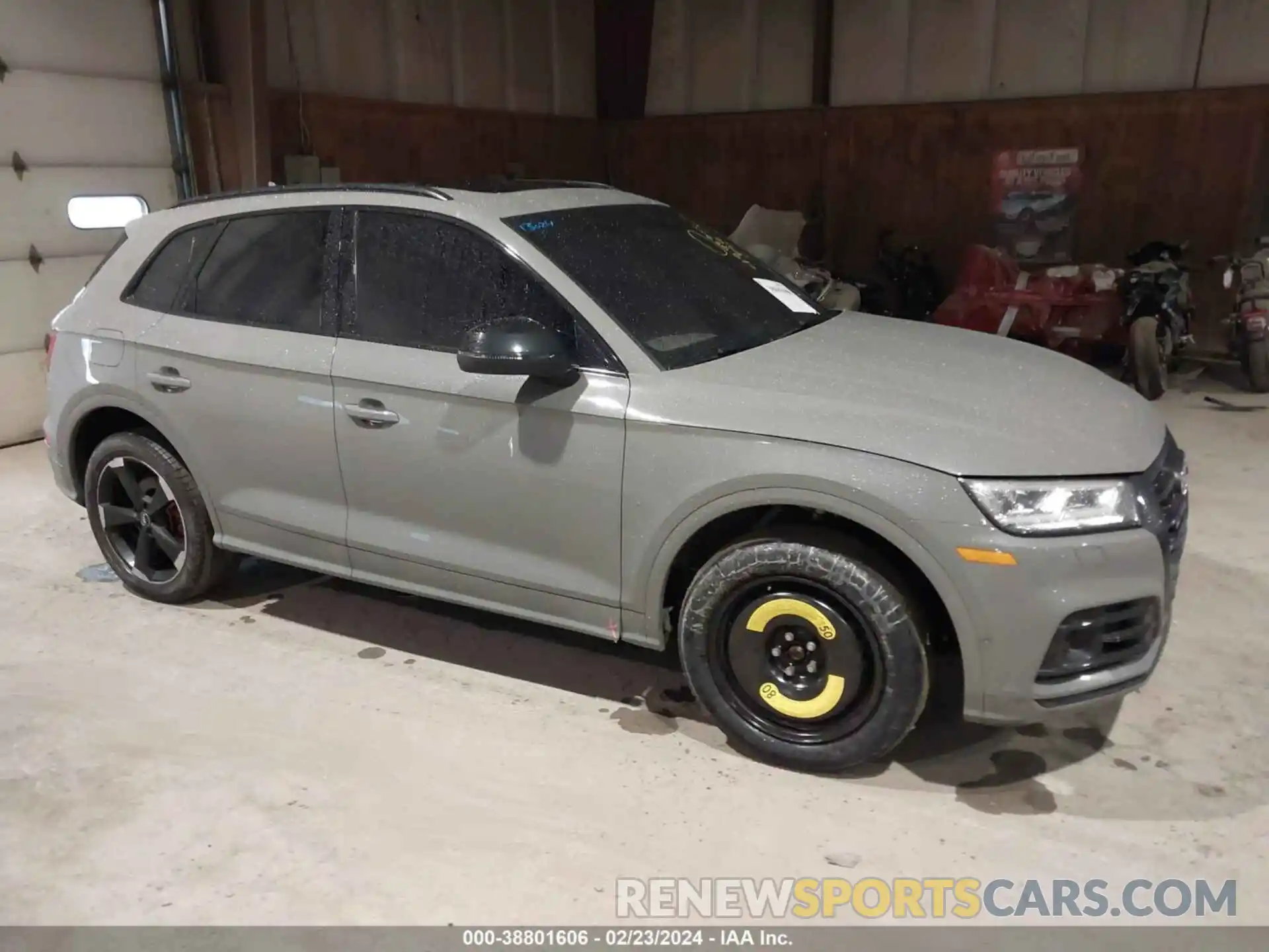 1 Photograph of a damaged car WA1C4AFY1K2001843 AUDI SQ5 2019