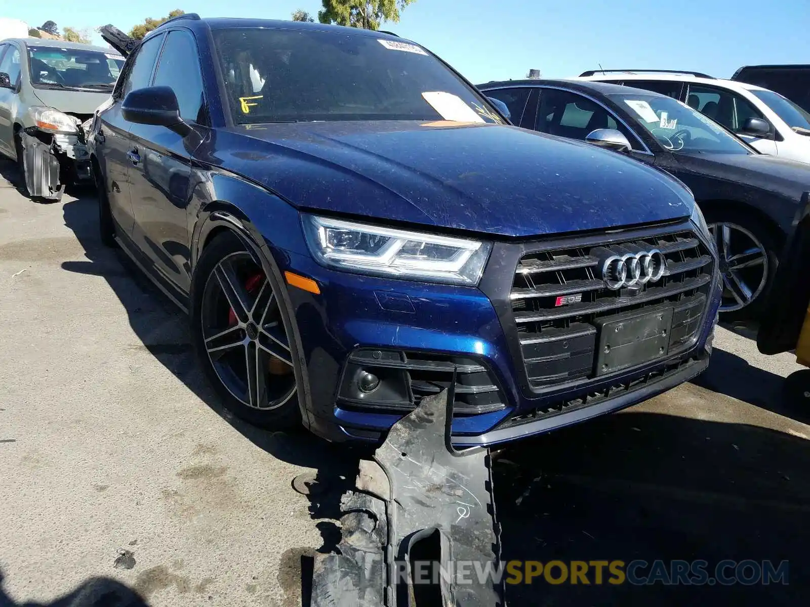 1 Photograph of a damaged car WA1C4AFY2K2039419 AUDI SQ5 2019