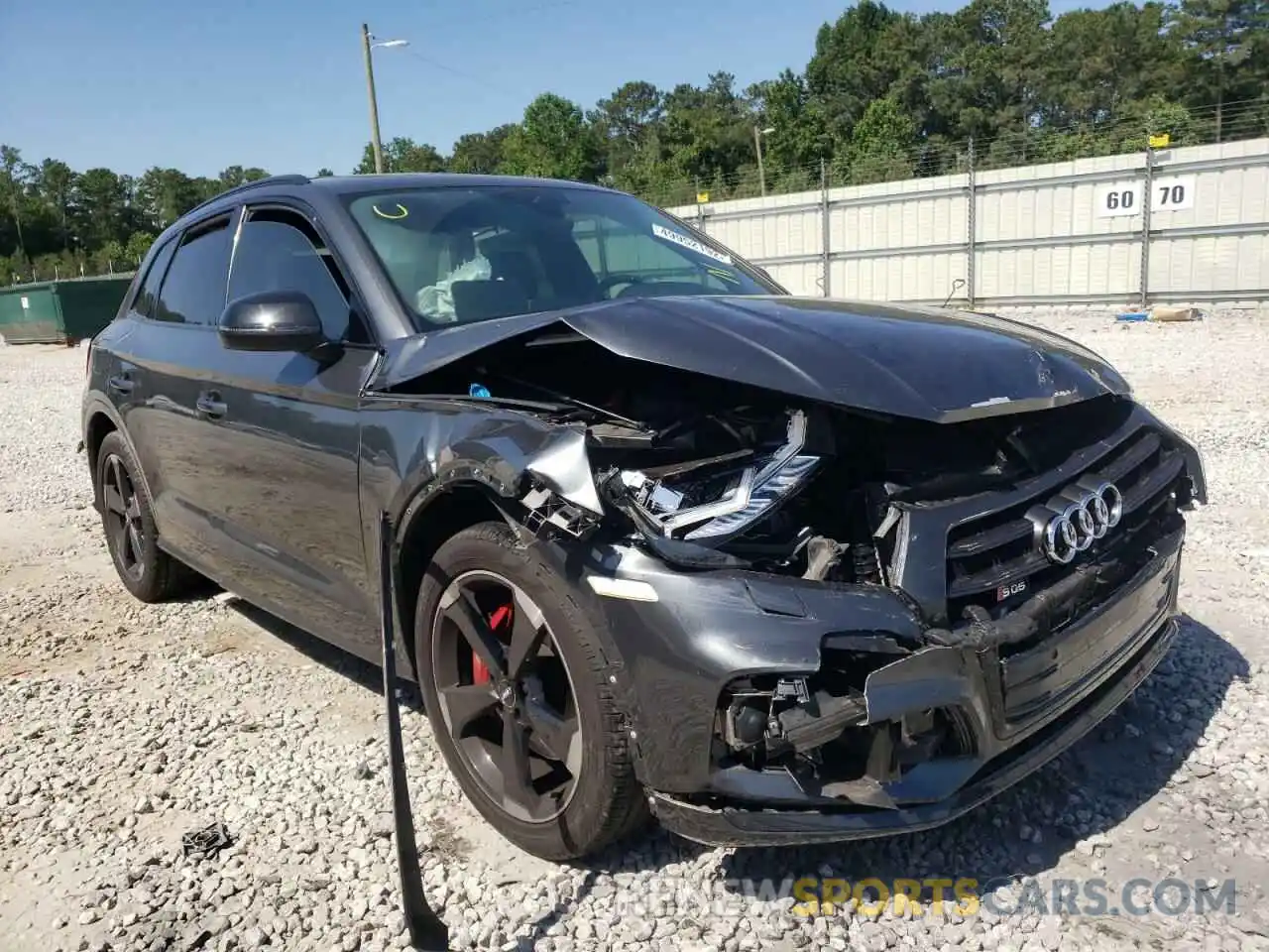 1 Photograph of a damaged car WA1C4AFY3K2003027 AUDI SQ5 2019