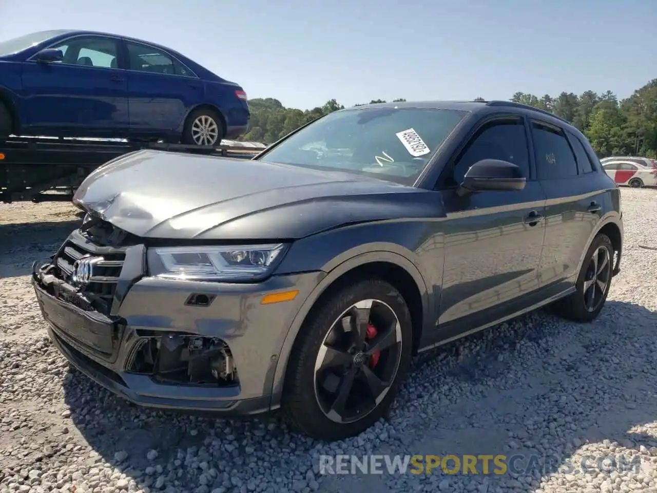 2 Photograph of a damaged car WA1C4AFY3K2003027 AUDI SQ5 2019