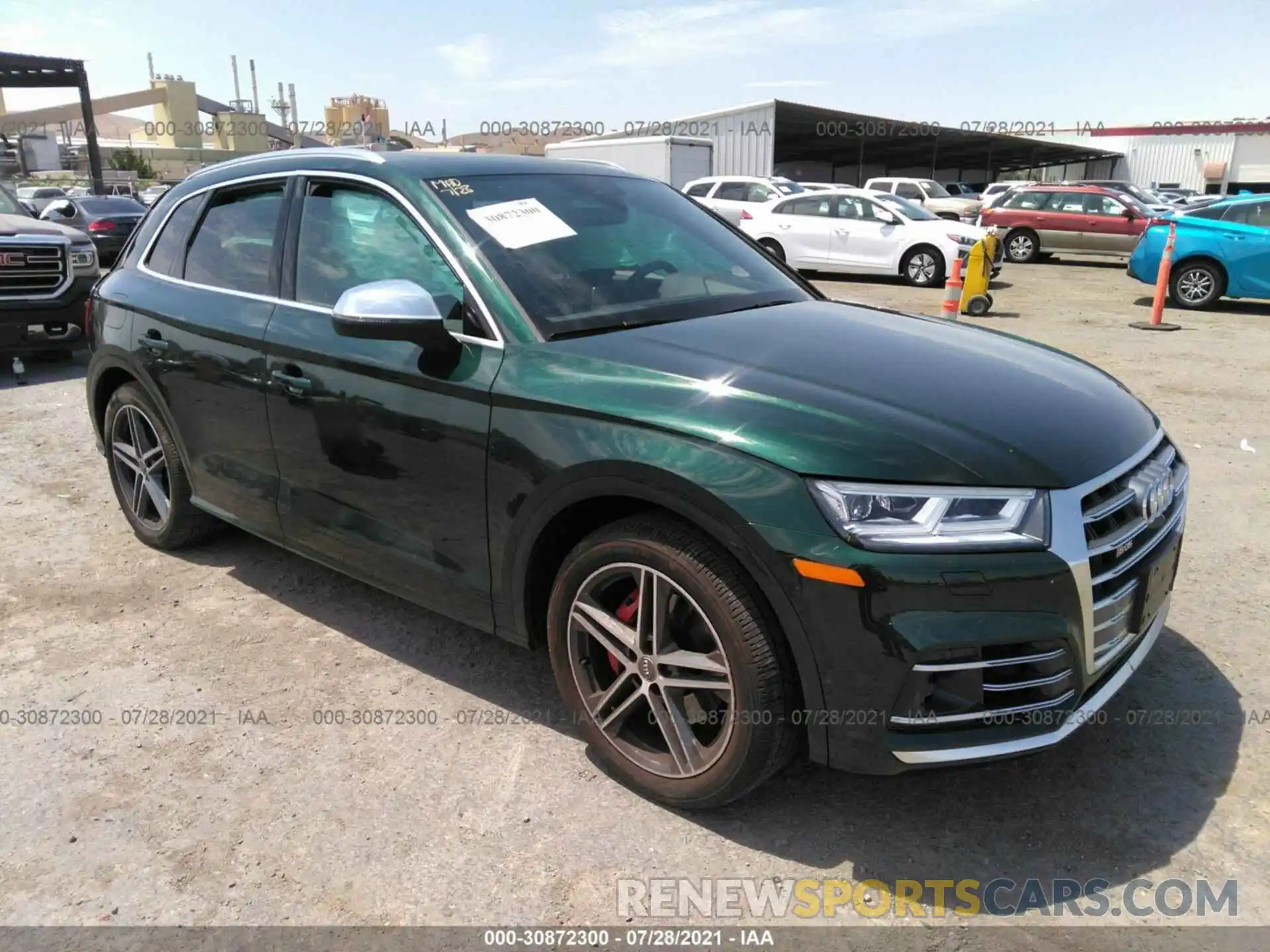 1 Photograph of a damaged car WA1C4AFY3K2098043 AUDI SQ5 2019