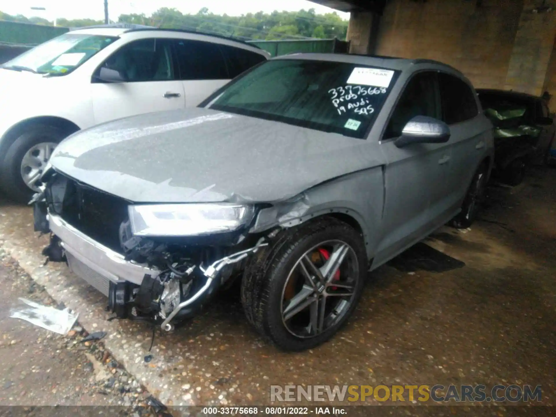 2 Photograph of a damaged car WA1C4AFY4K2002694 AUDI SQ5 2019