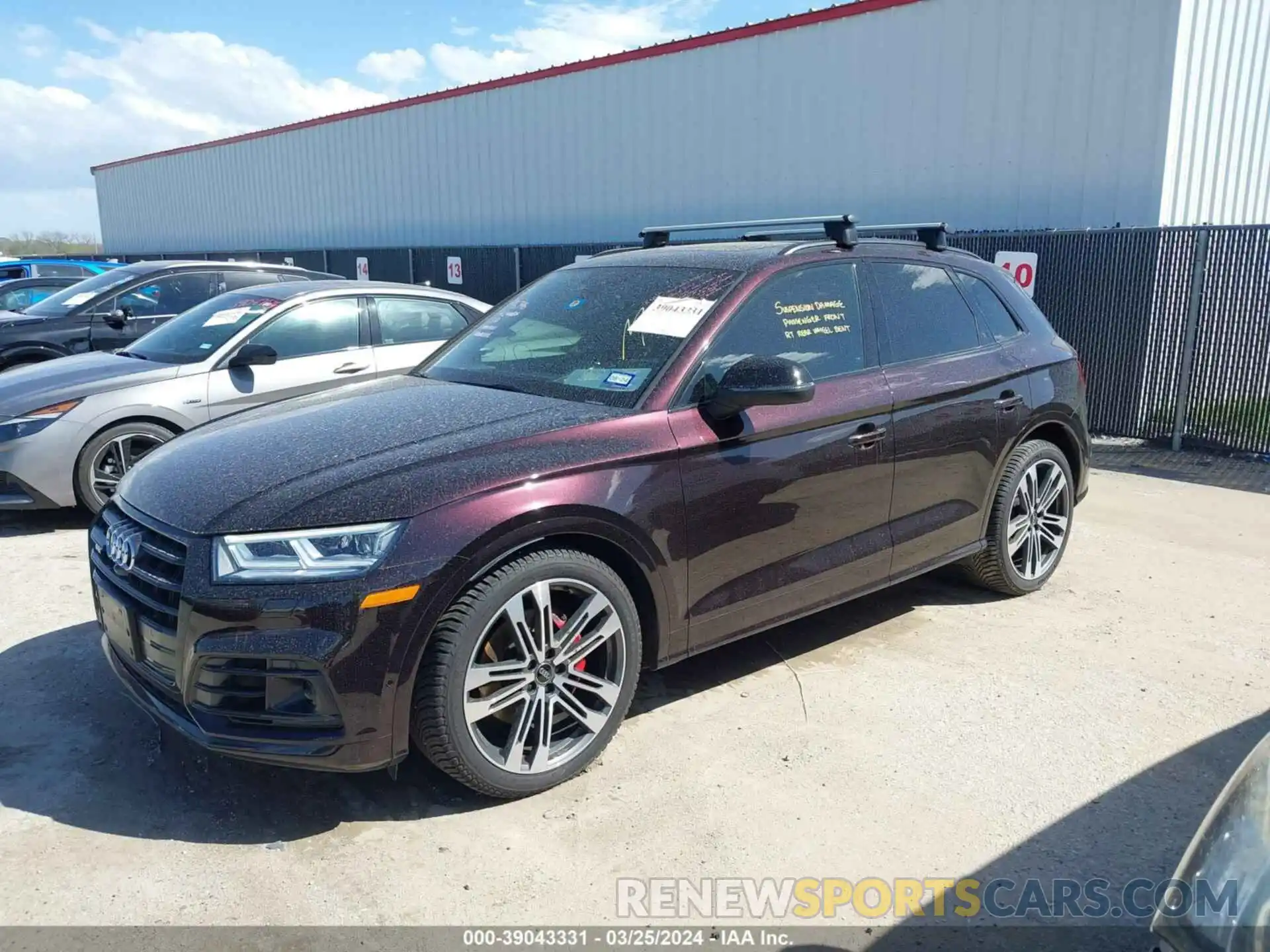 2 Photograph of a damaged car WA1C4AFY4K2130448 AUDI SQ5 2019