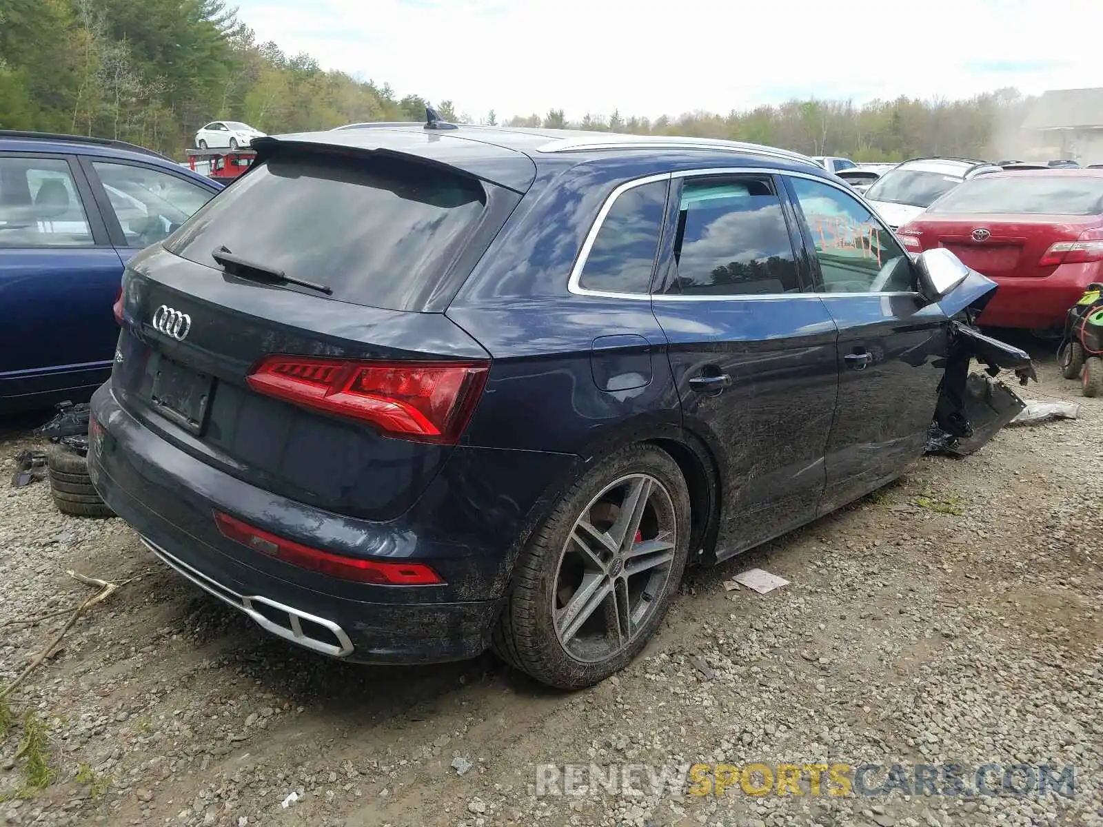 4 Фотография поврежденного автомобиля WA1C4AFY6K2044123 AUDI SQ5 2019