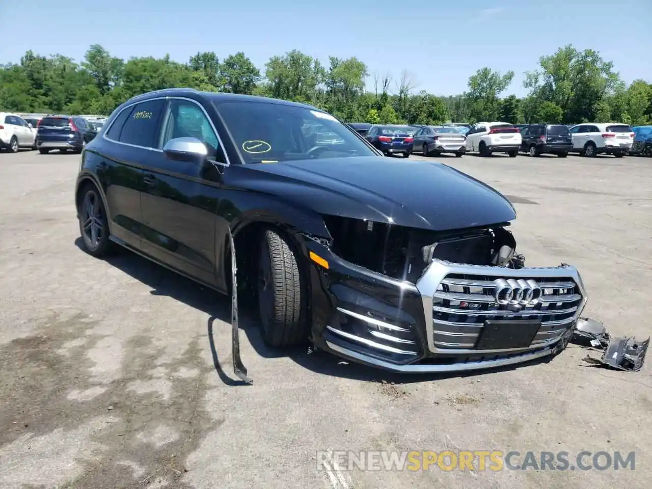 1 Photograph of a damaged car WA1C4AFY7K2001491 AUDI SQ5 2019