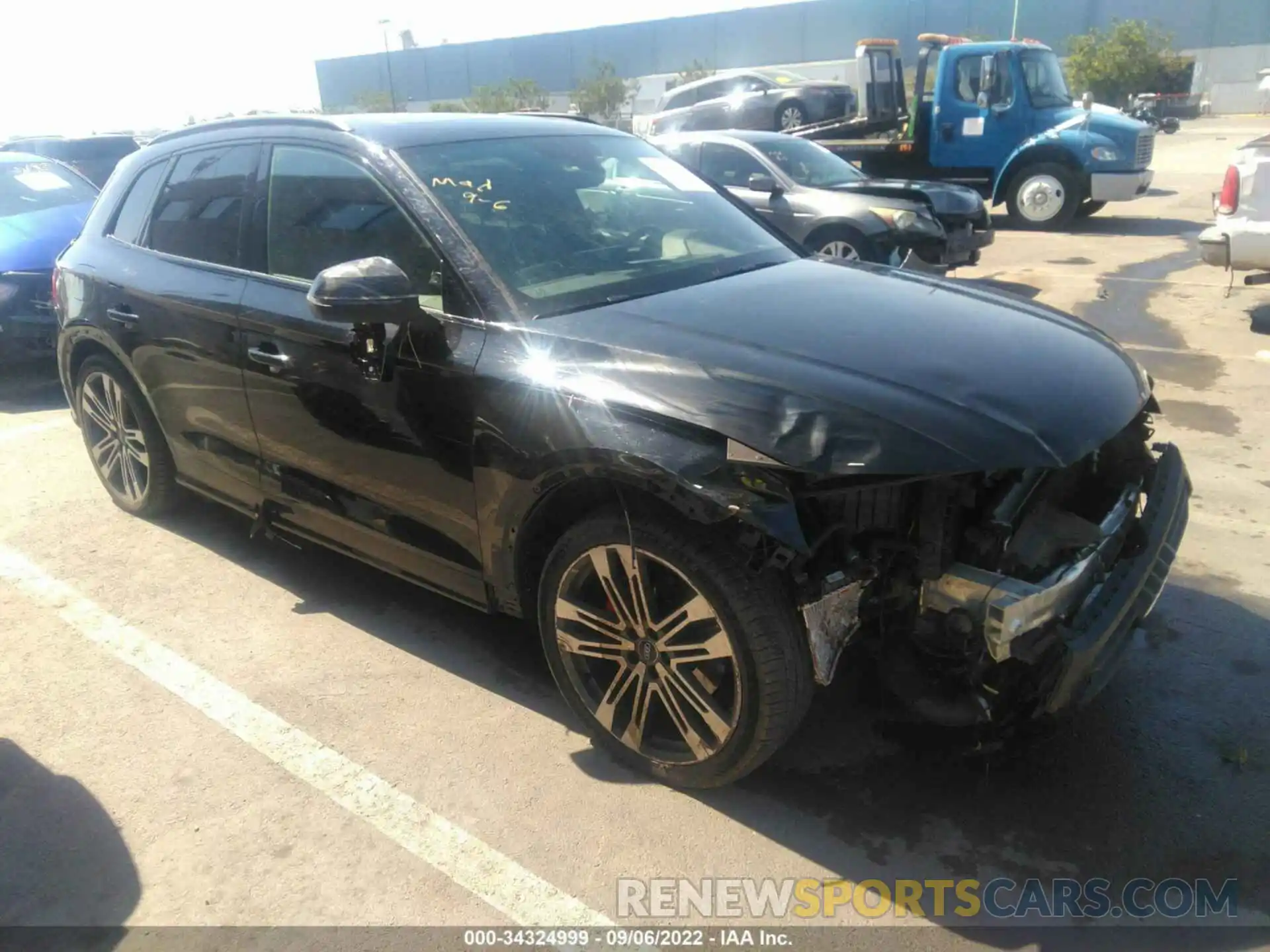 1 Photograph of a damaged car WA1C4AFY7K2039819 AUDI SQ5 2019