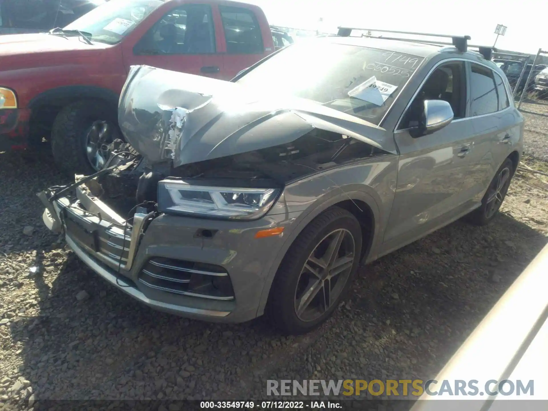 2 Photograph of a damaged car WA1C4AFY7K2060525 AUDI SQ5 2019