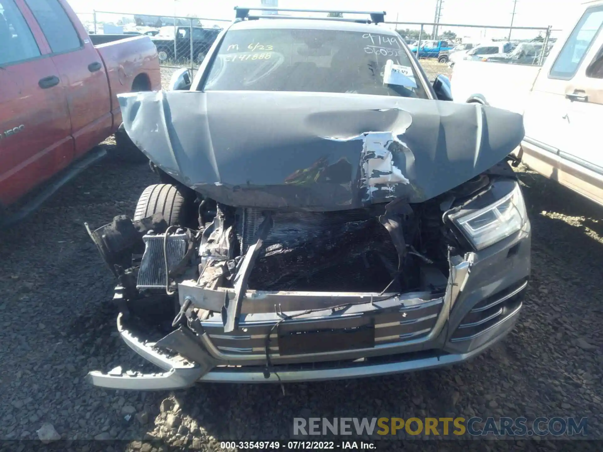 6 Photograph of a damaged car WA1C4AFY7K2060525 AUDI SQ5 2019