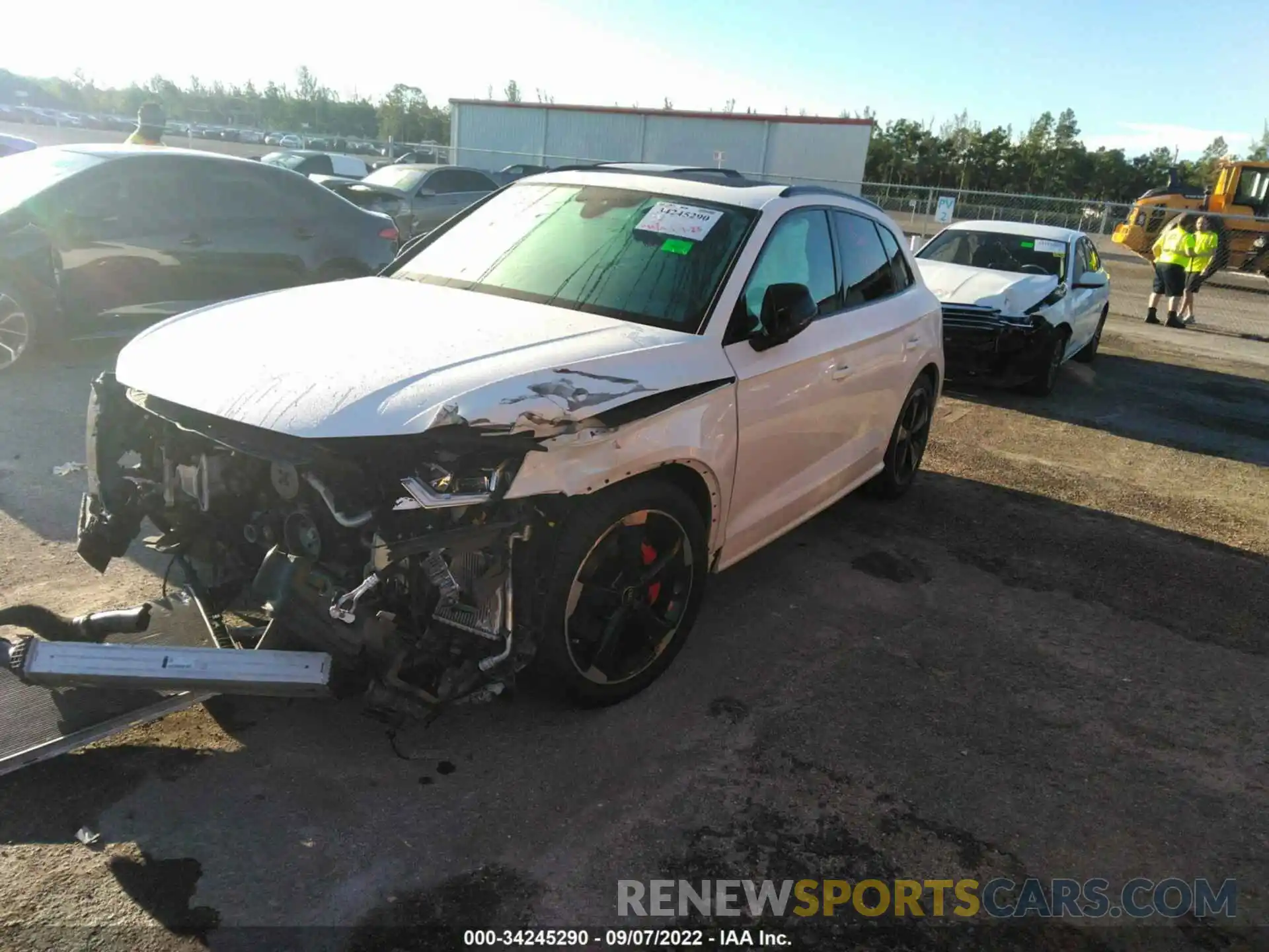 2 Photograph of a damaged car WA1C4AFY7K2121095 AUDI SQ5 2019