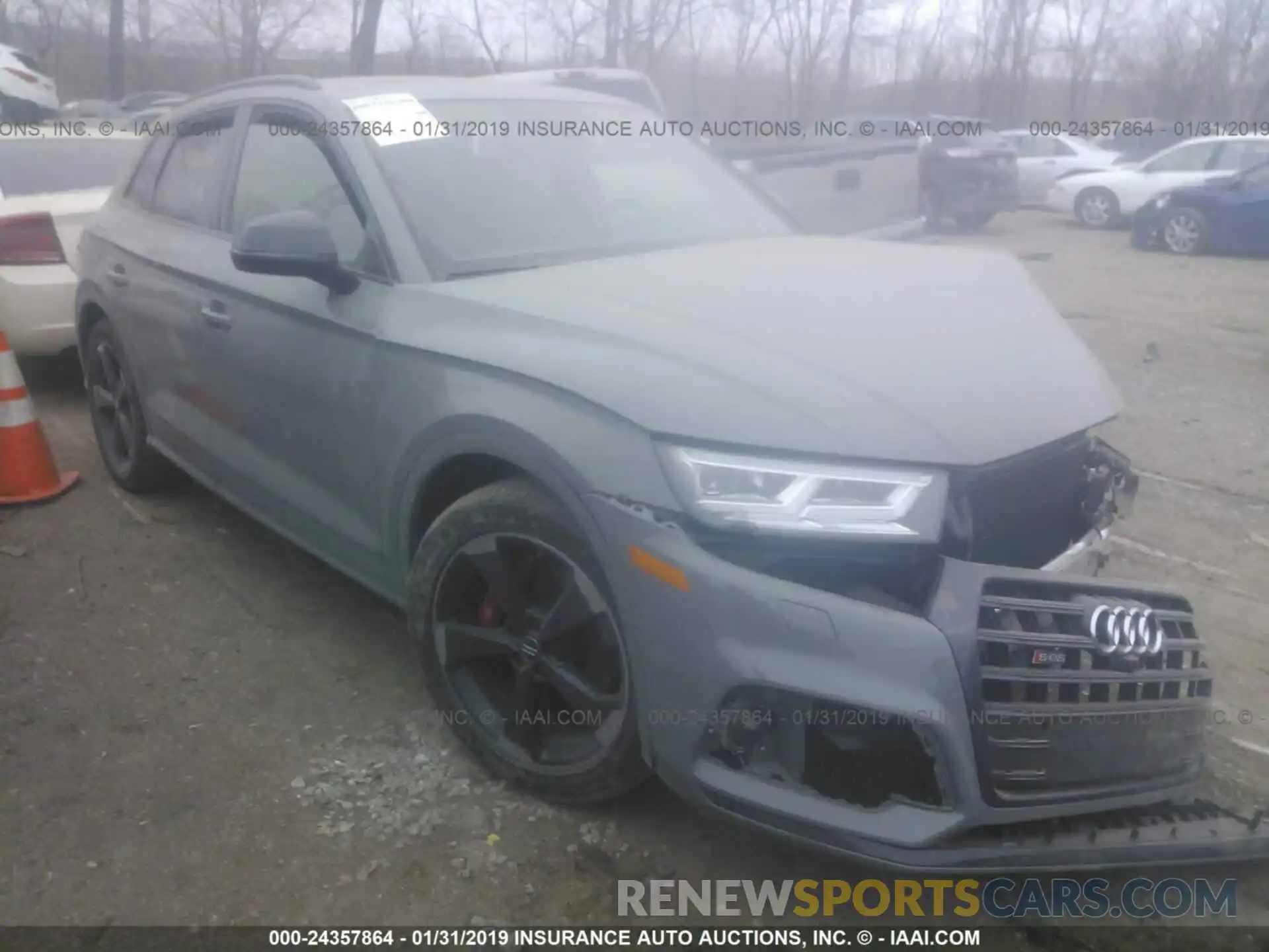 1 Photograph of a damaged car WA1C4AFY8K2006358 AUDI SQ5 2019