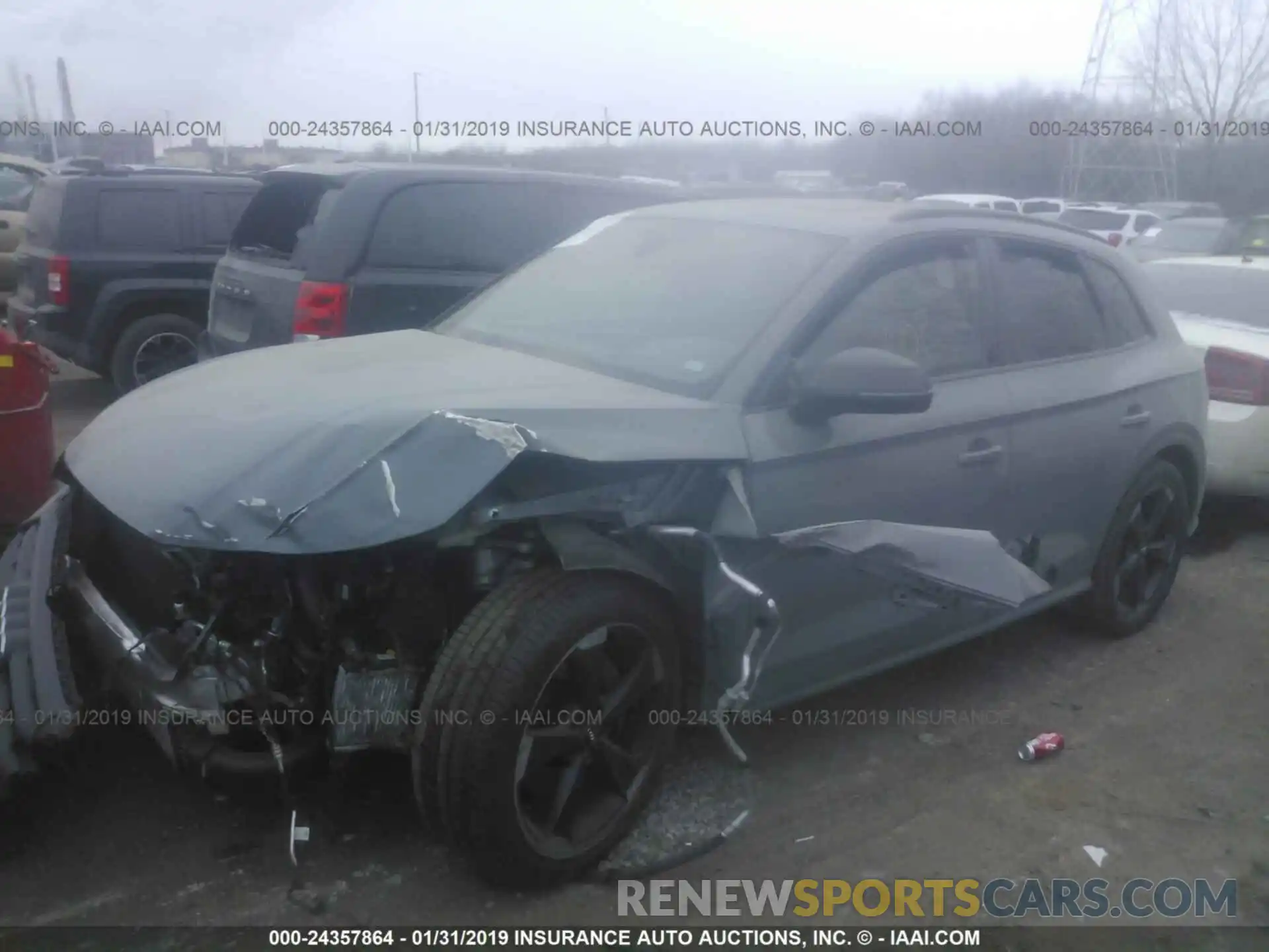 2 Photograph of a damaged car WA1C4AFY8K2006358 AUDI SQ5 2019