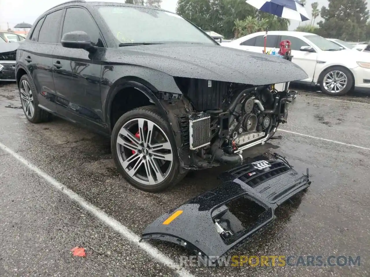 1 Photograph of a damaged car WA1C4AFY8K2065202 AUDI SQ5 2019