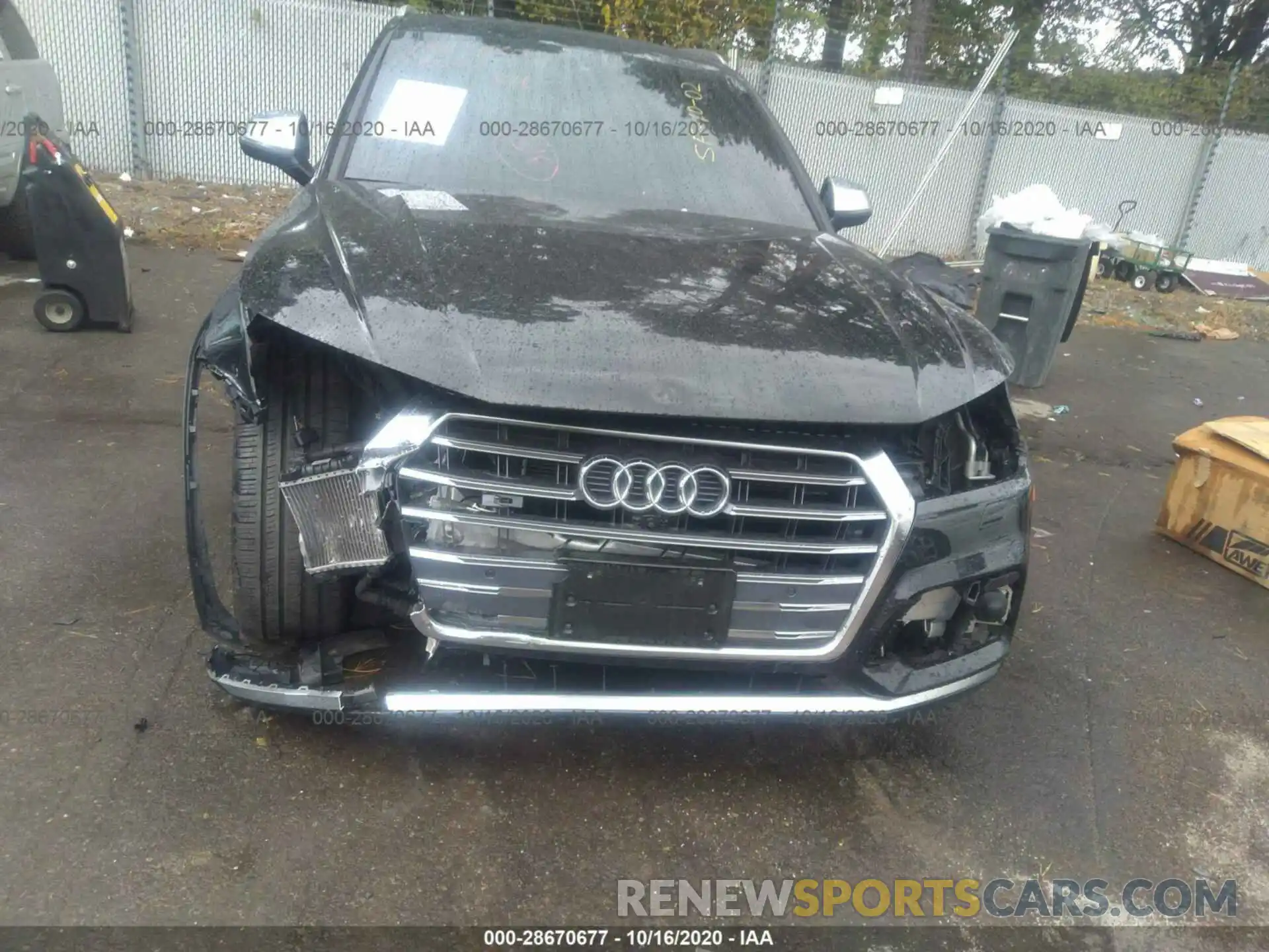 6 Photograph of a damaged car WA1C4AFY9K2002545 AUDI SQ5 2019