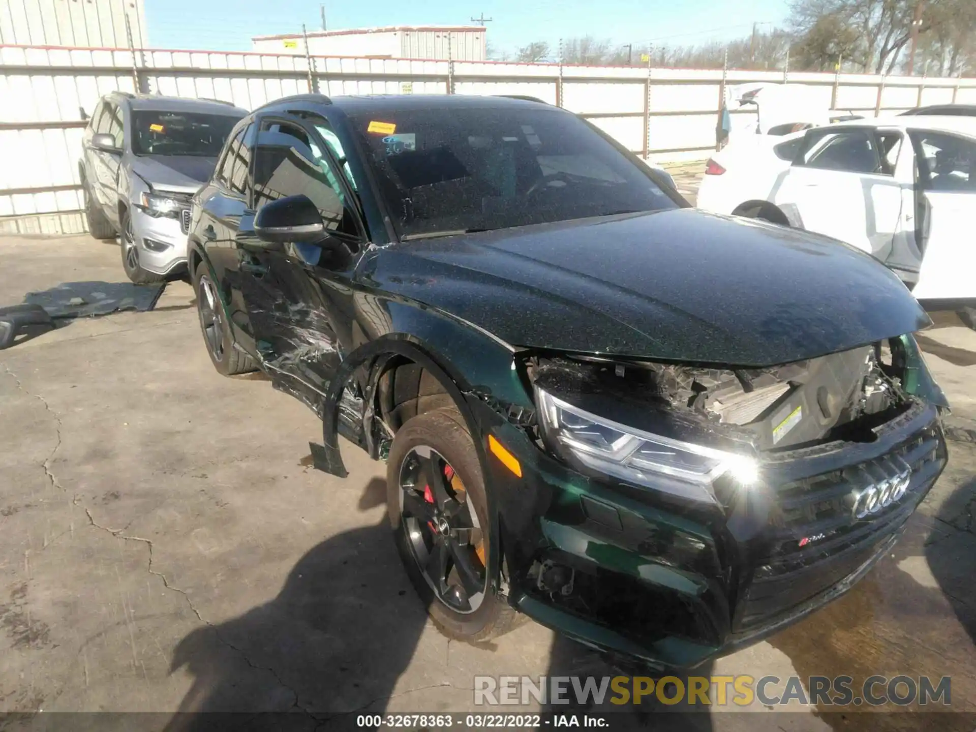 1 Photograph of a damaged car WA1C4AFY9K2071302 AUDI SQ5 2019