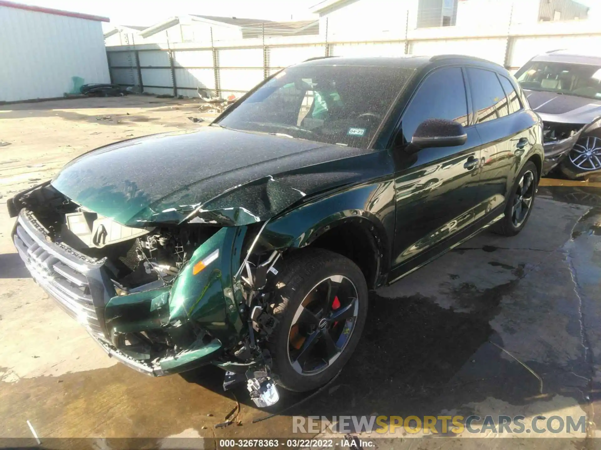 2 Photograph of a damaged car WA1C4AFY9K2071302 AUDI SQ5 2019