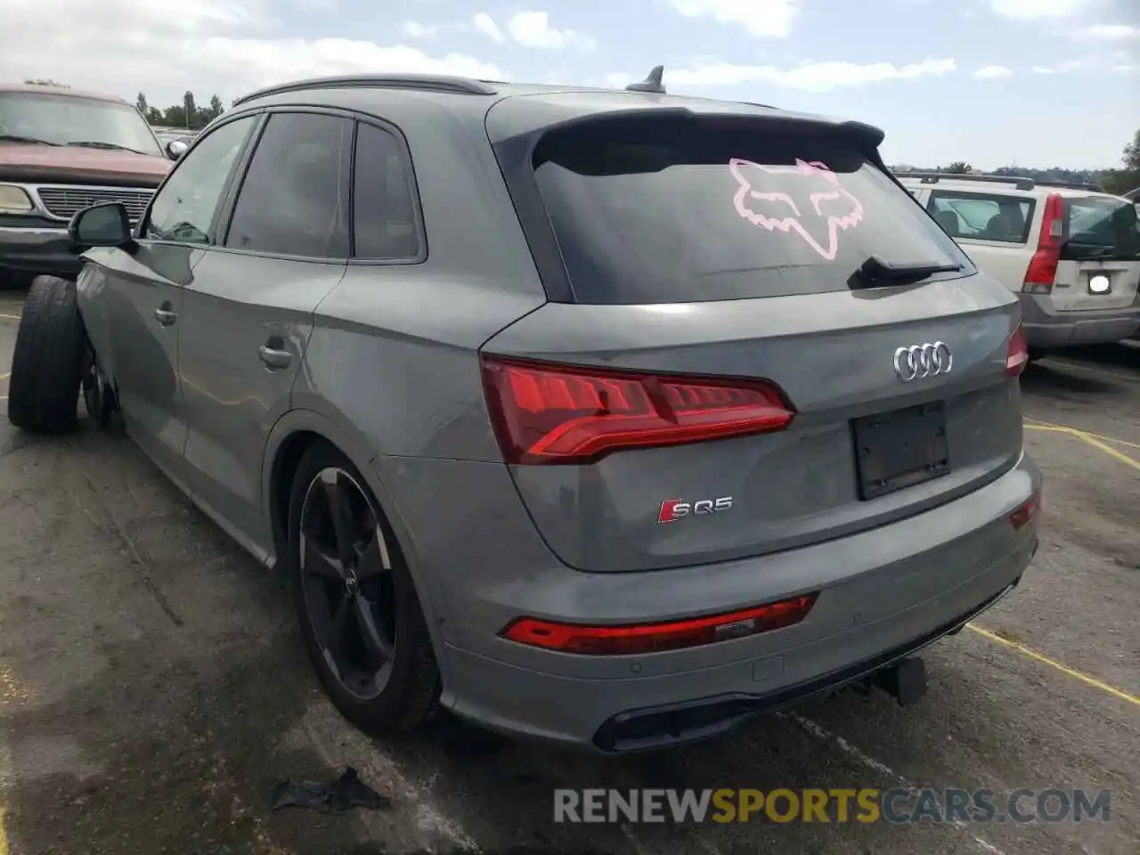 3 Фотография поврежденного автомобиля WA1C4AFYXK2080994 AUDI SQ5 2019