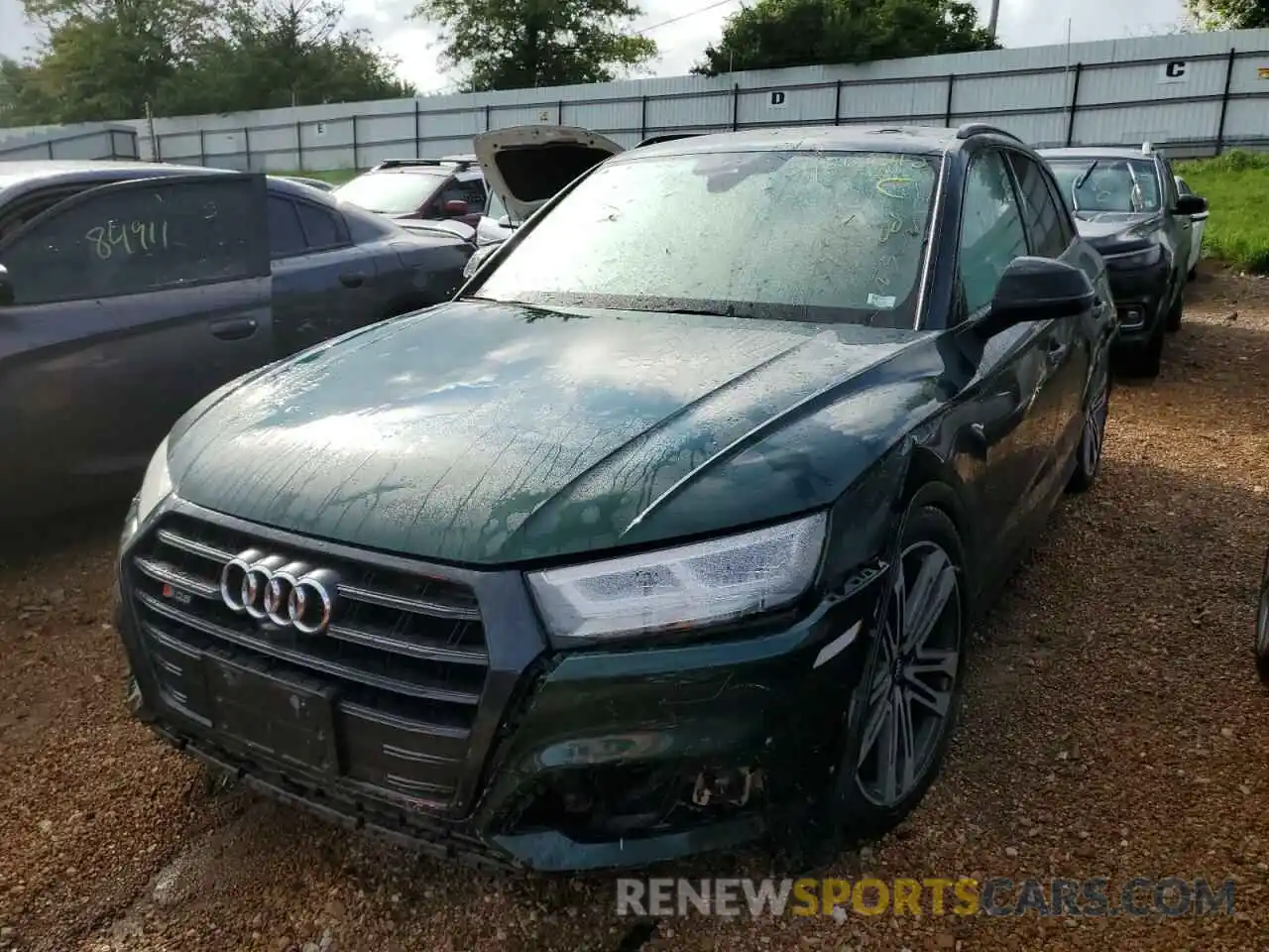 2 Photograph of a damaged car WA1C4BFYXK2002902 AUDI SQ5 2019