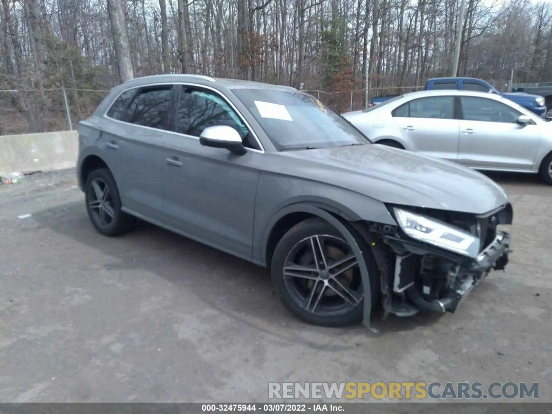 1 Фотография поврежденного автомобиля WA1A4AFY4L2066548 AUDI SQ5 2020