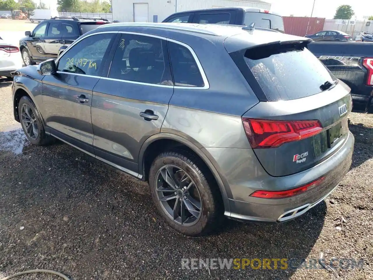 3 Фотография поврежденного автомобиля WA1A4AFY5L2029542 AUDI SQ5 2020